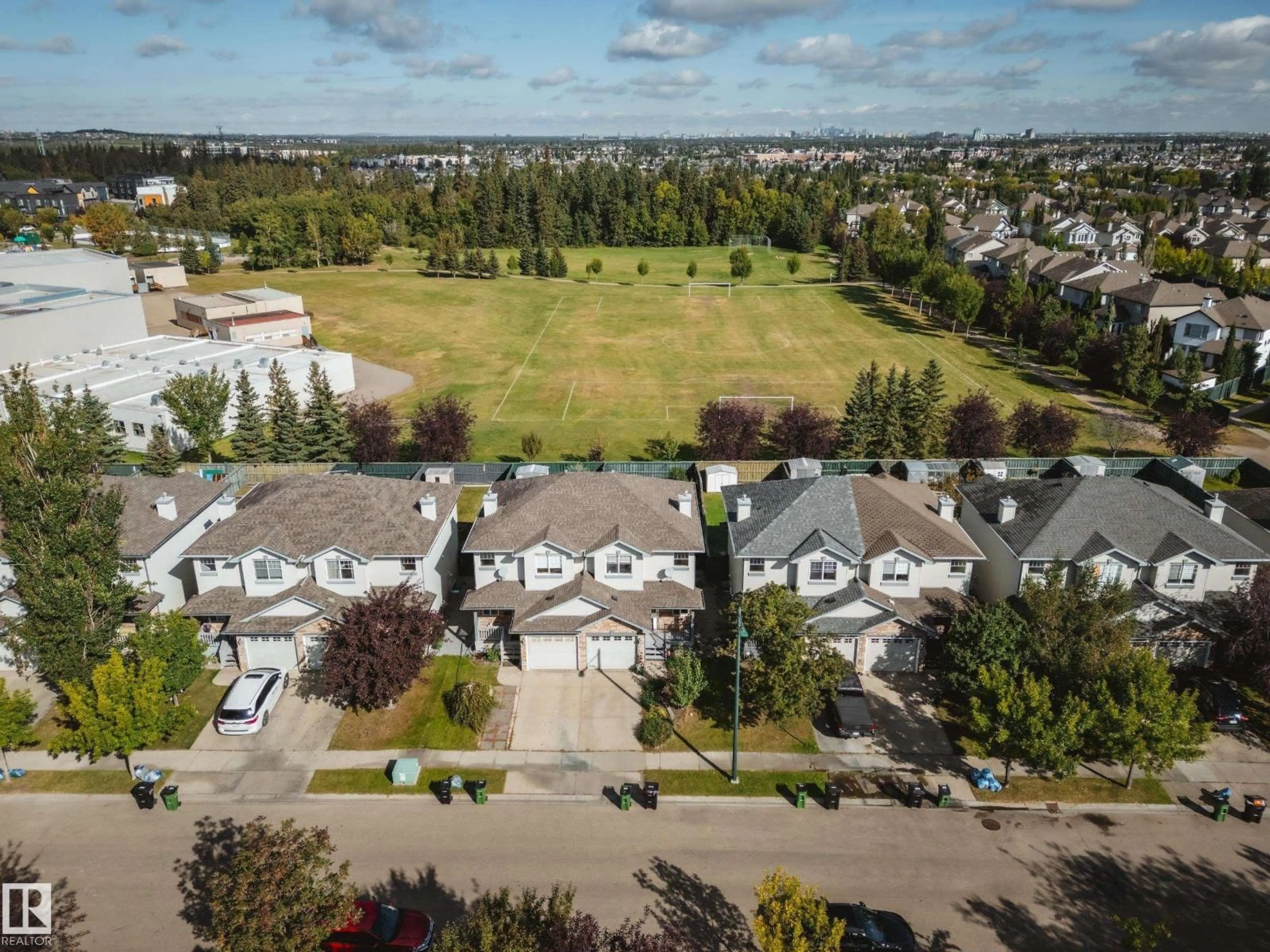A pic from outside/outdoor area/front of a property/back of a property/a pic from drone, unknown for 12218 16 AV, Edmonton Alberta T6W1L7