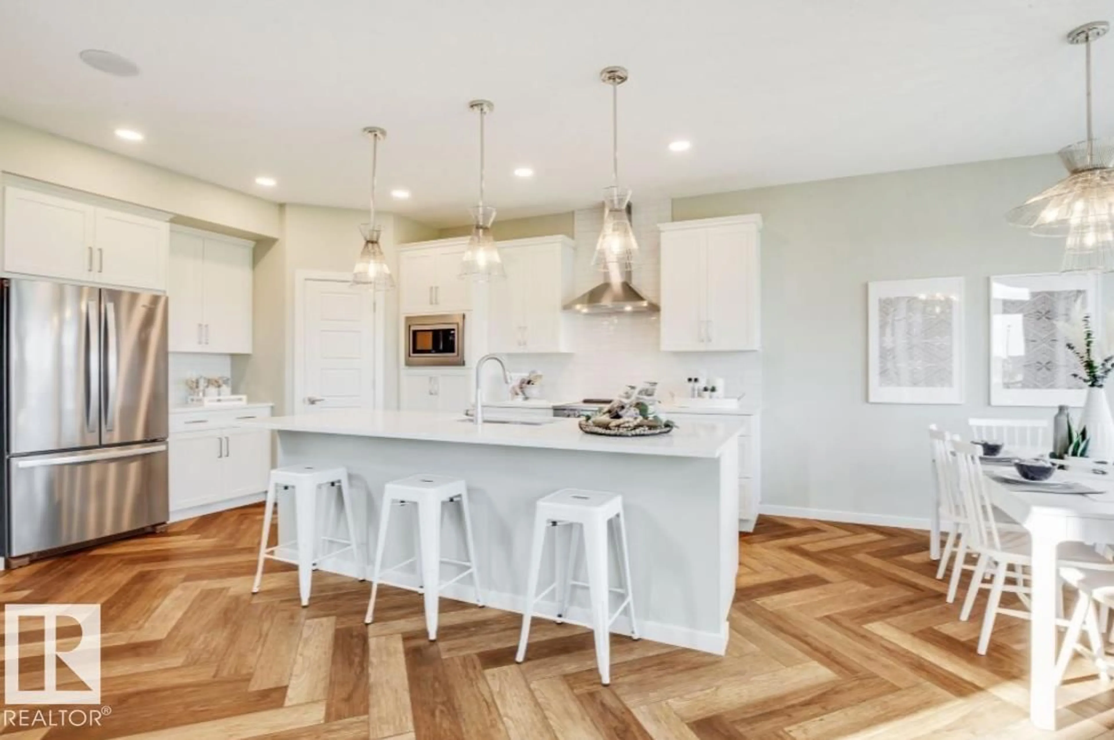Open concept kitchen, unknown for 2345 MUCKLEPLUM WY, Edmonton Alberta T6X3J9