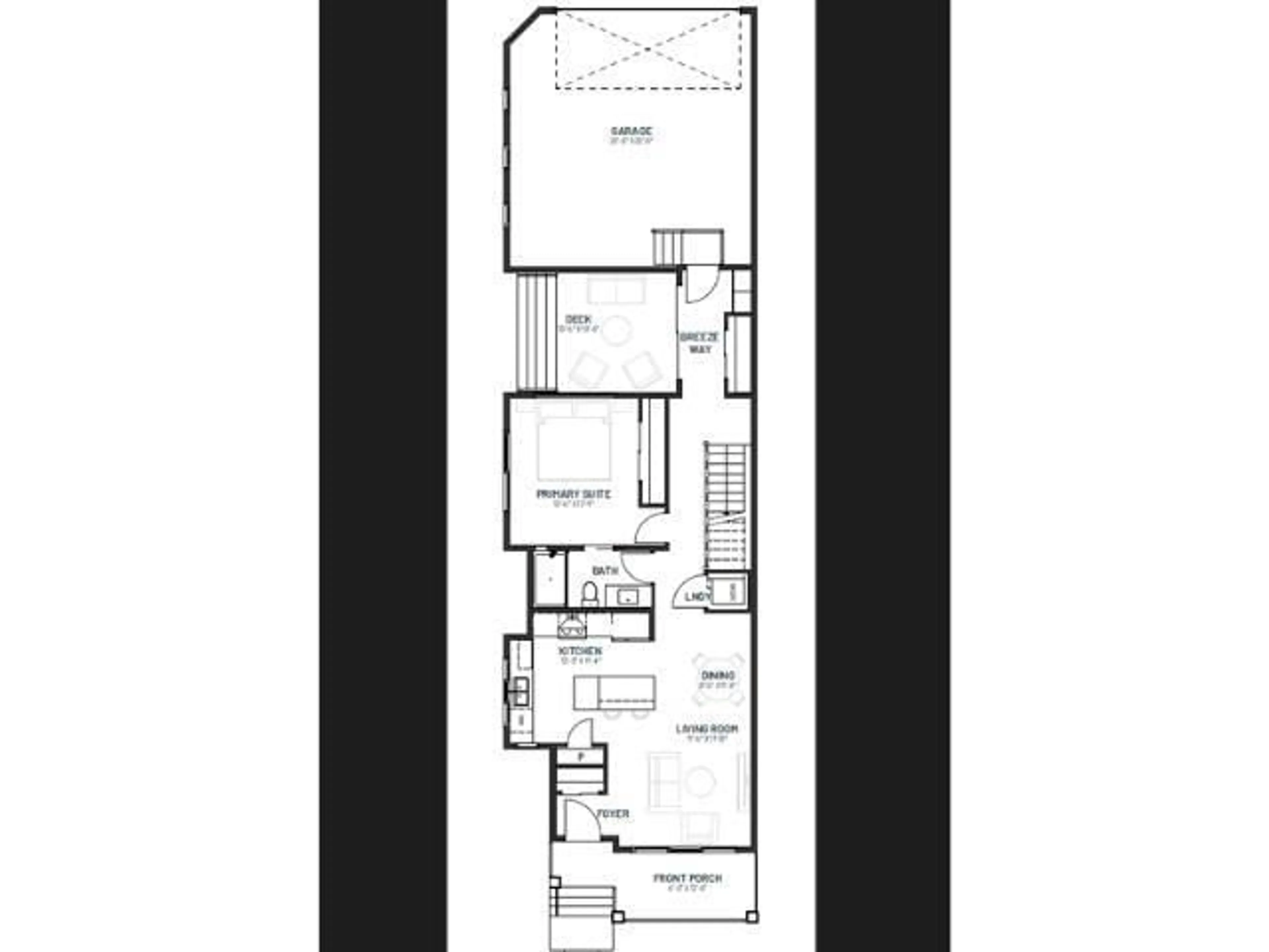 Floor plan for 5404 69 ST, Beaumont Alberta T4X2Z7