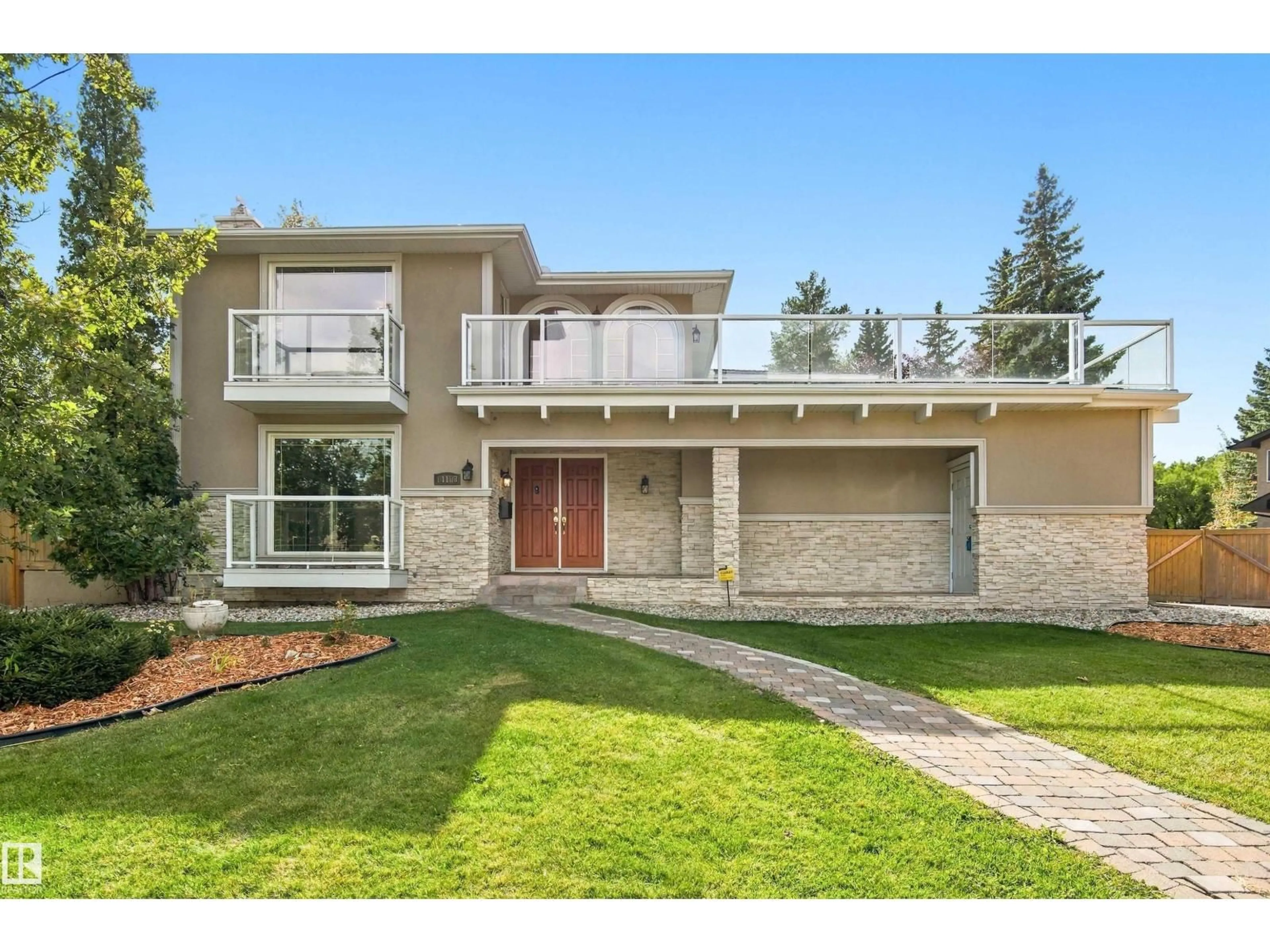 Home with brick exterior material, street for 14103 60 AV, Edmonton Alberta T6H1J6