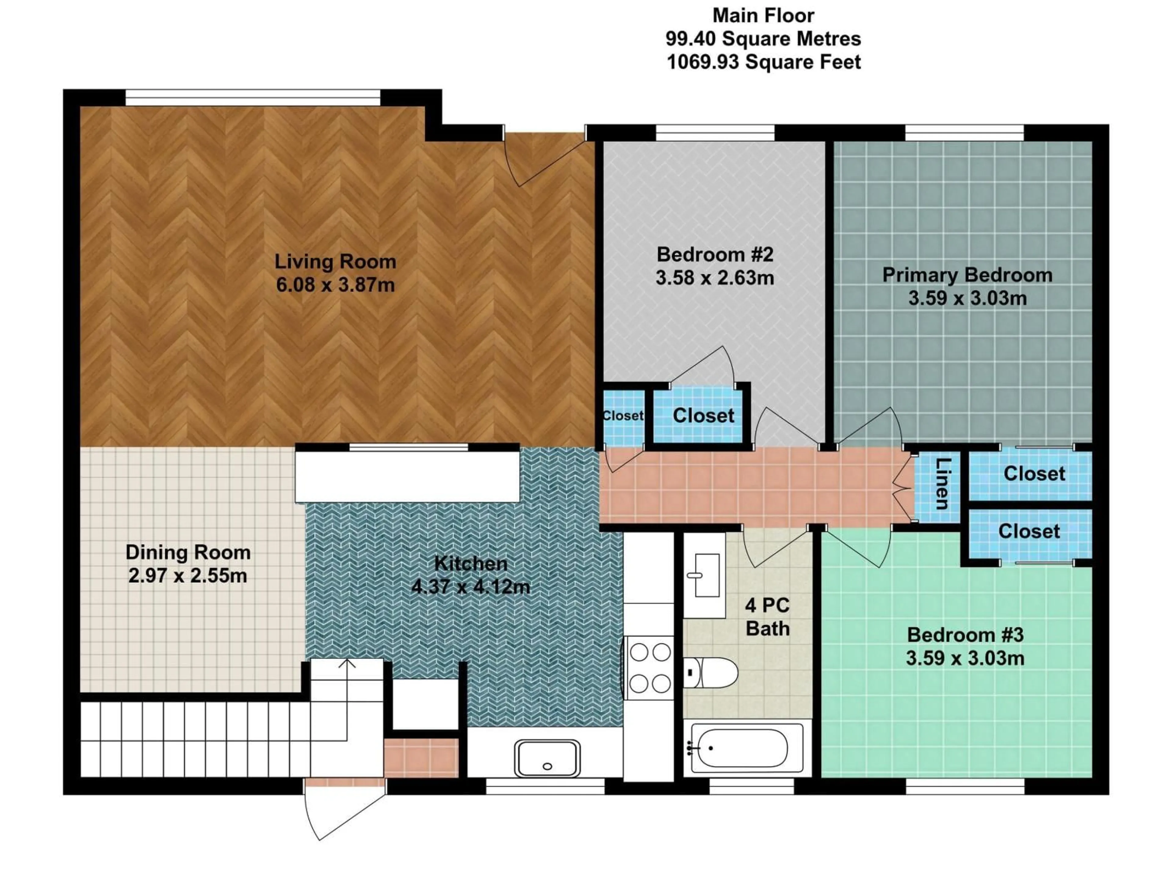 Floor plan for NW - 8311 160 ST, Edmonton Alberta T5R2H2