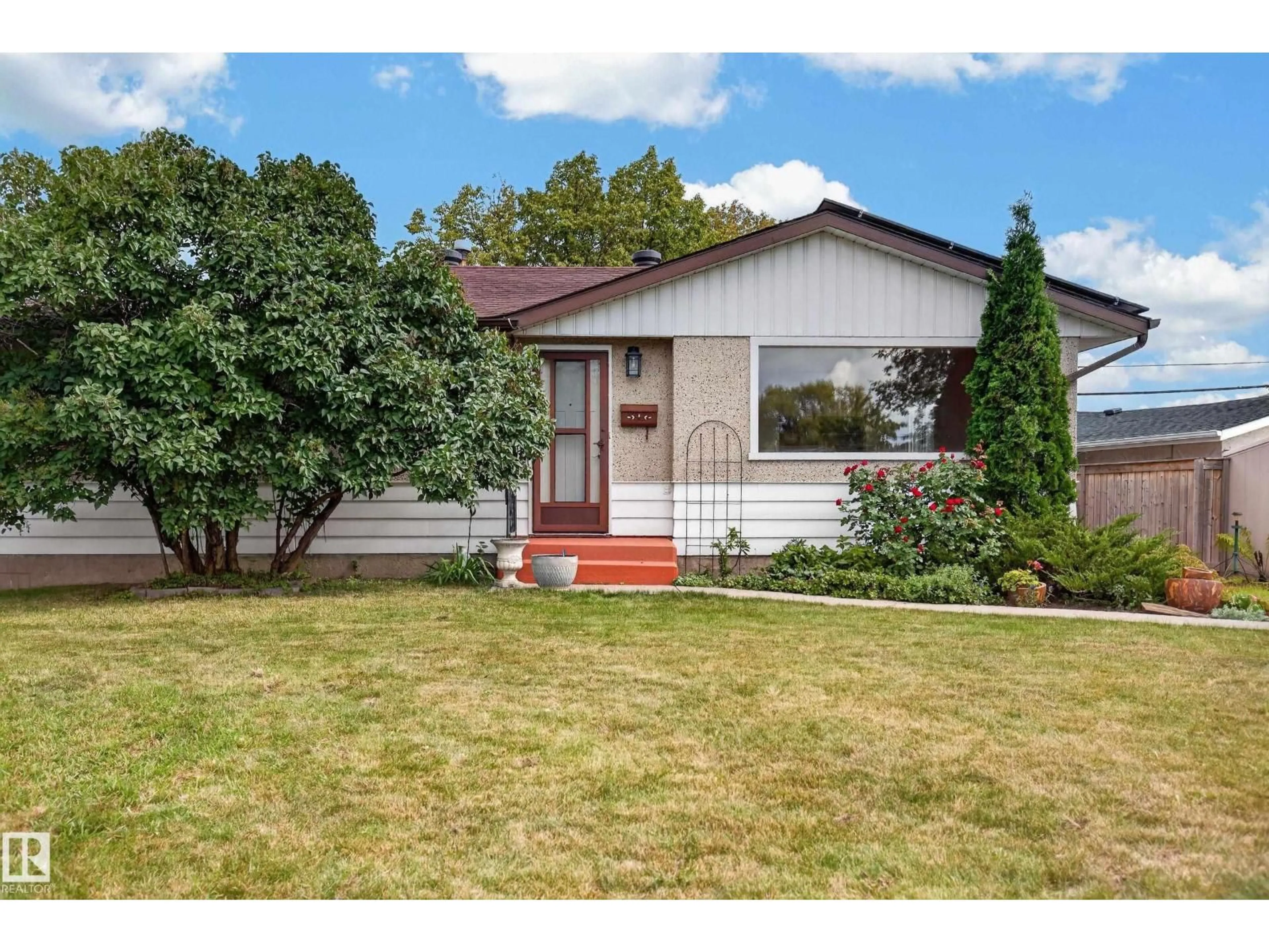 Home with vinyl exterior material, street for NW - 8311 160 ST, Edmonton Alberta T5R2H2