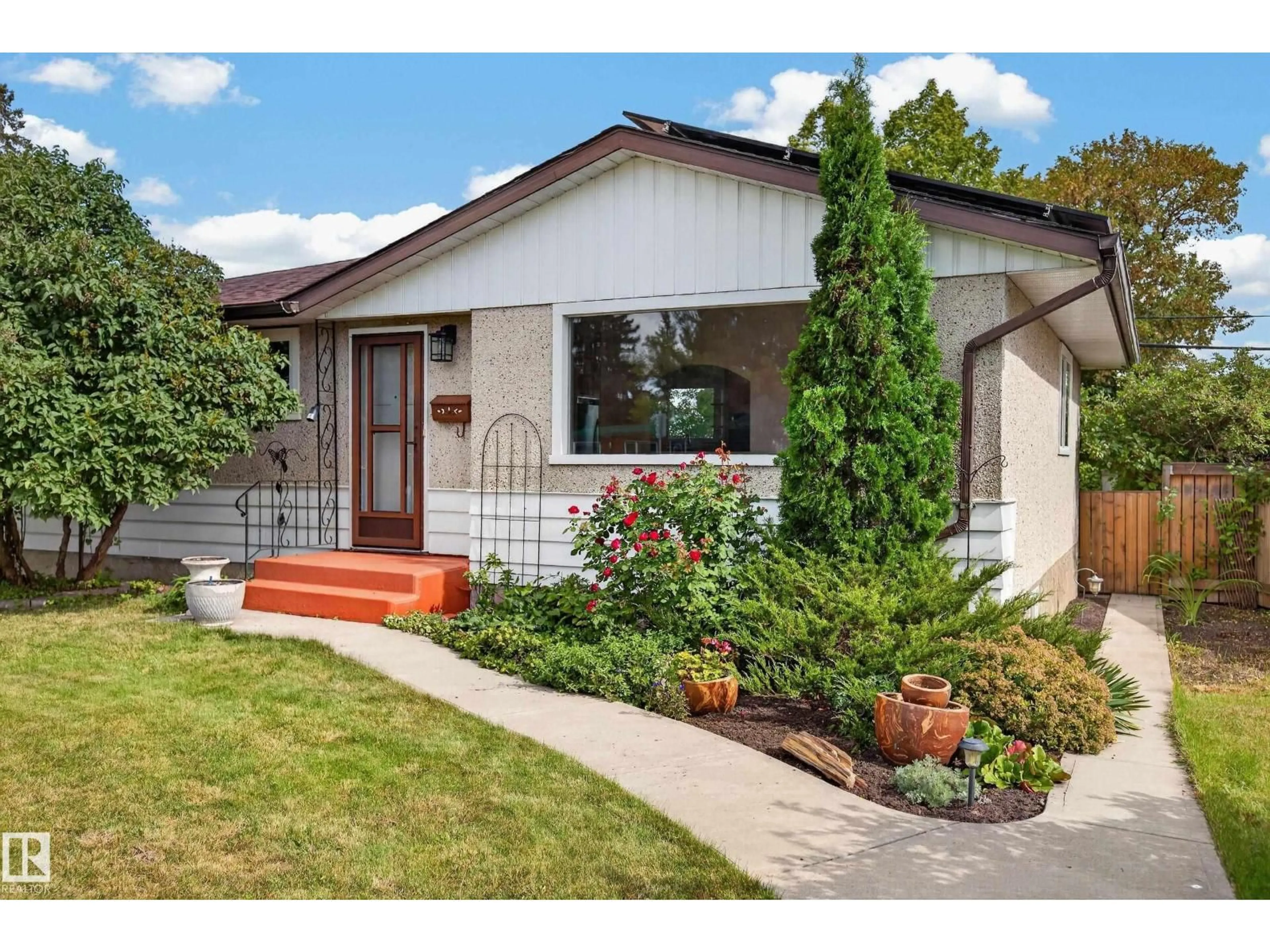 Home with brick exterior material, street for NW - 8311 160 ST, Edmonton Alberta T5R2H2