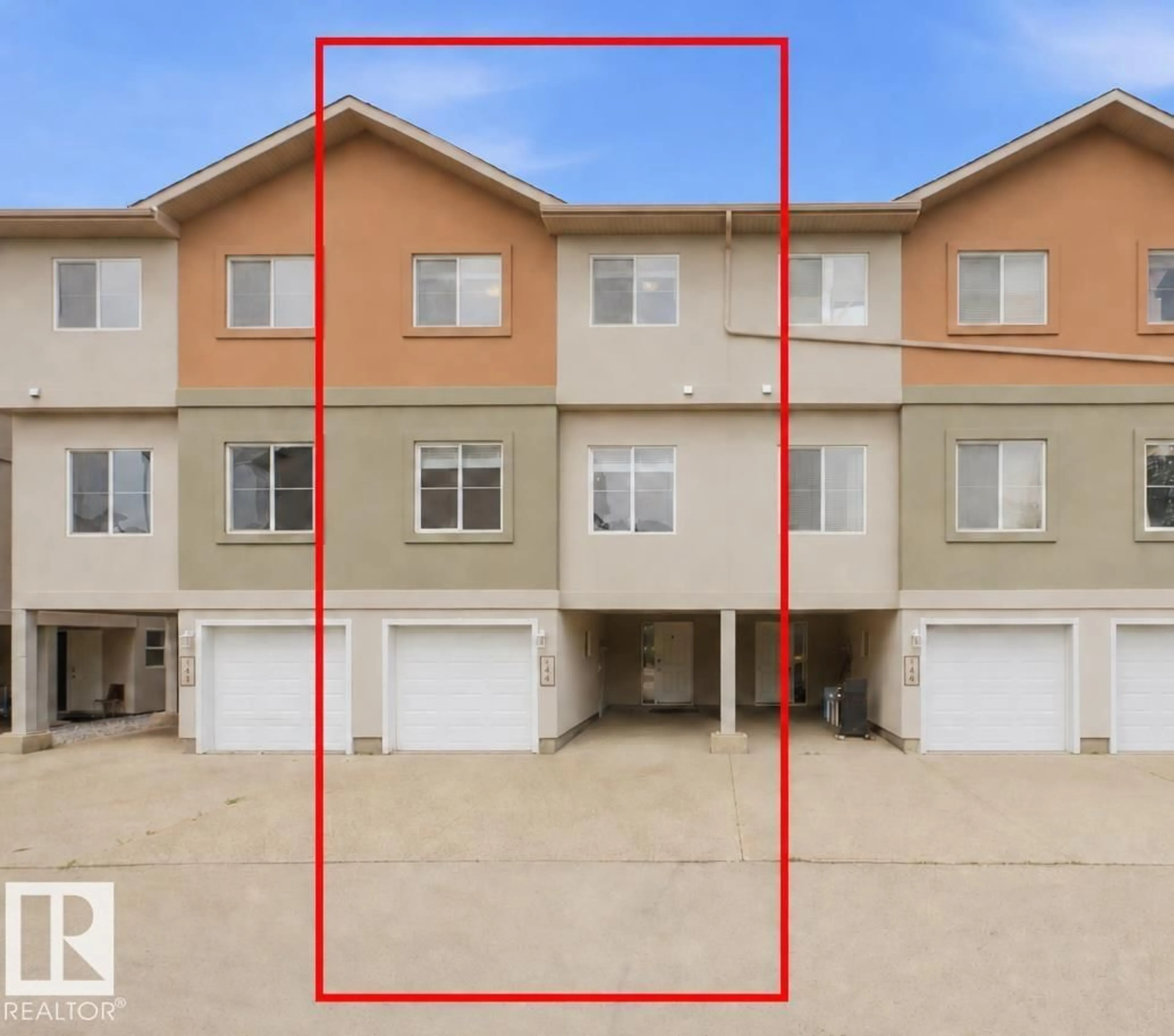A pic from outside/outdoor area/front of a property/back of a property/a pic from drone, building for #144 - 104 WEST HAVEN DR, Leduc Alberta T9E0N9