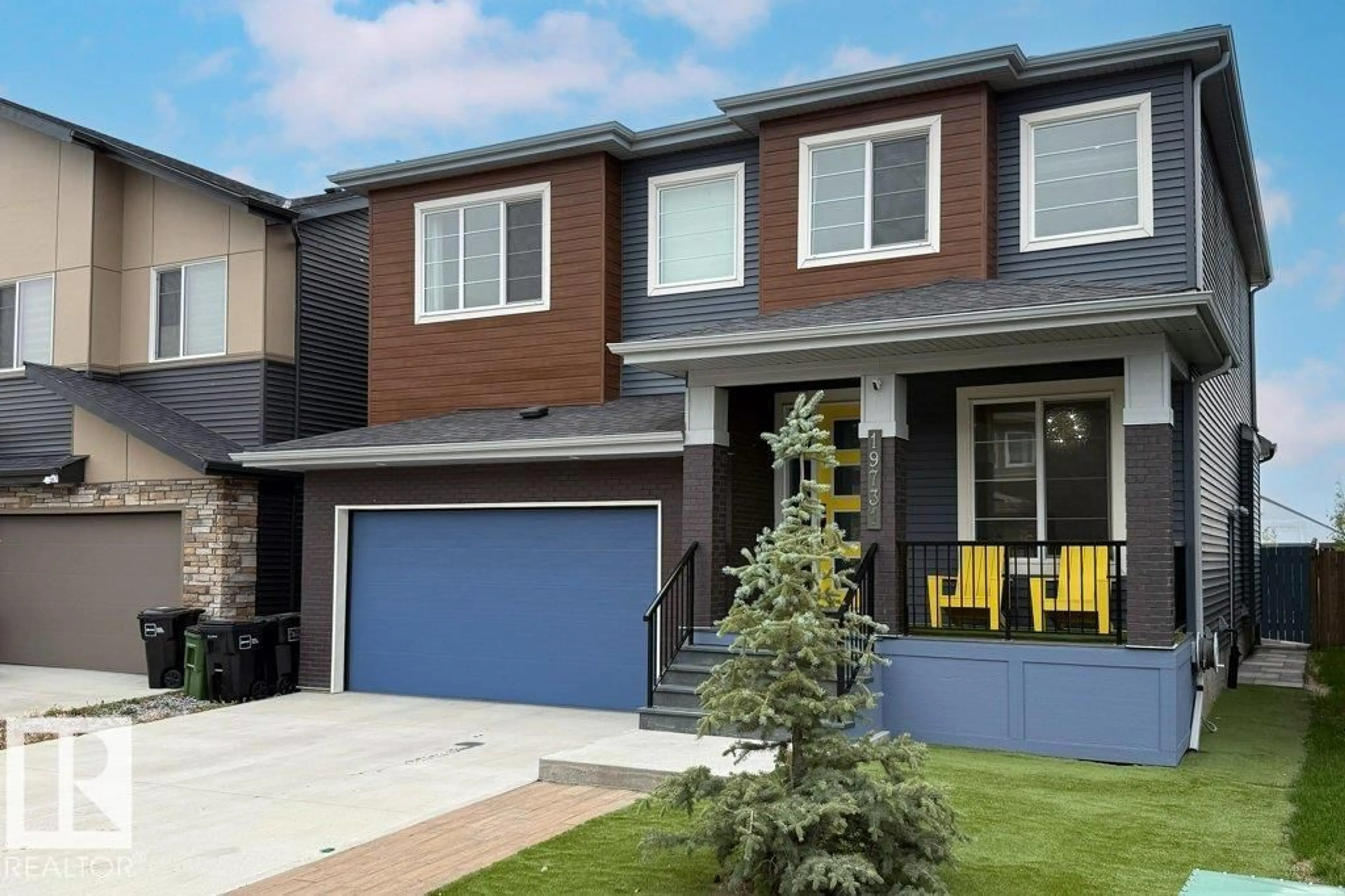 Home with brick exterior material, street for 19731 26 AV, Edmonton Alberta T6M0X5