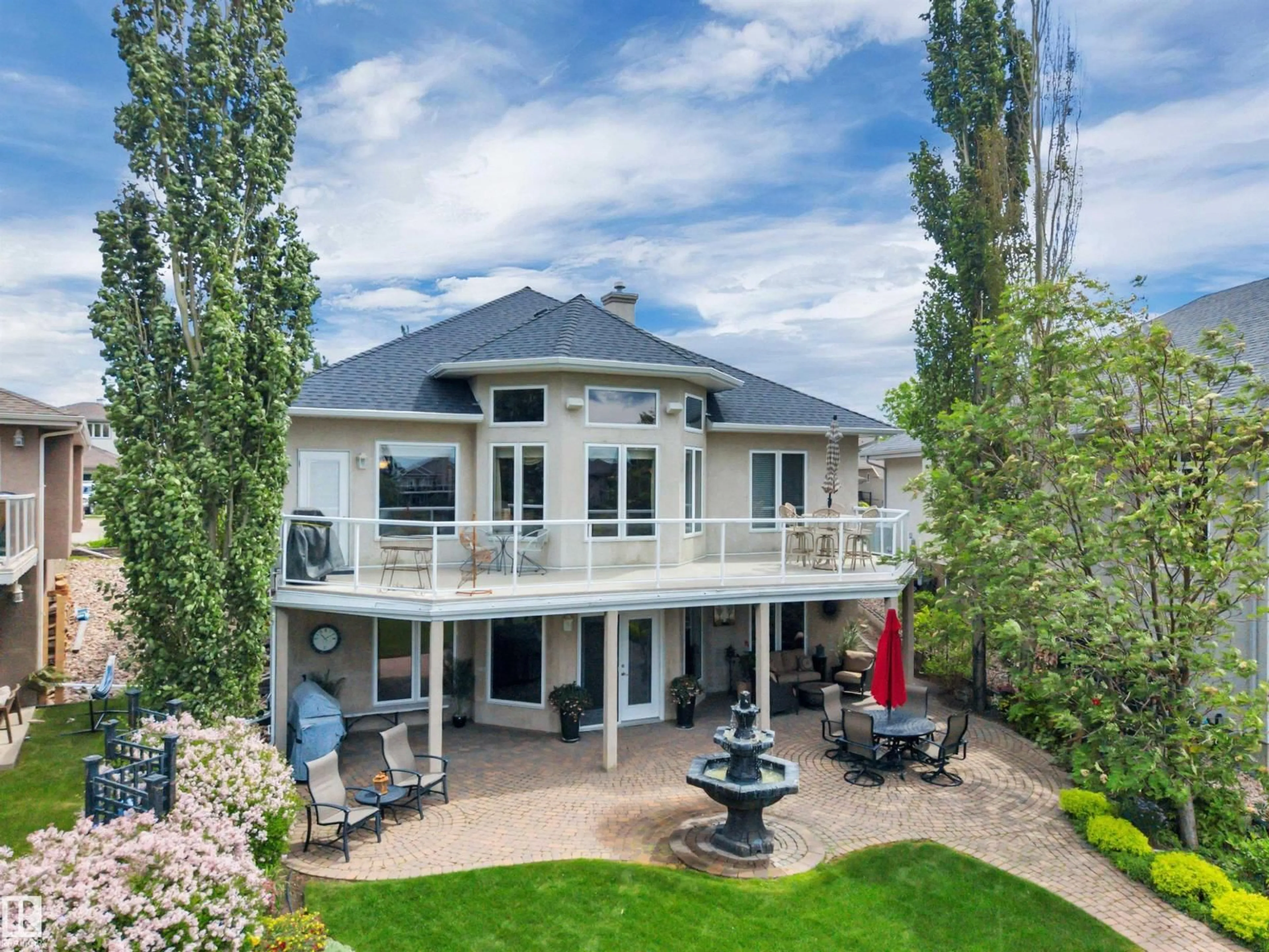 A pic from outside/outdoor area/front of a property/back of a property/a pic from drone, unknown for 38 SHORES DR, Leduc Alberta T9E8N7