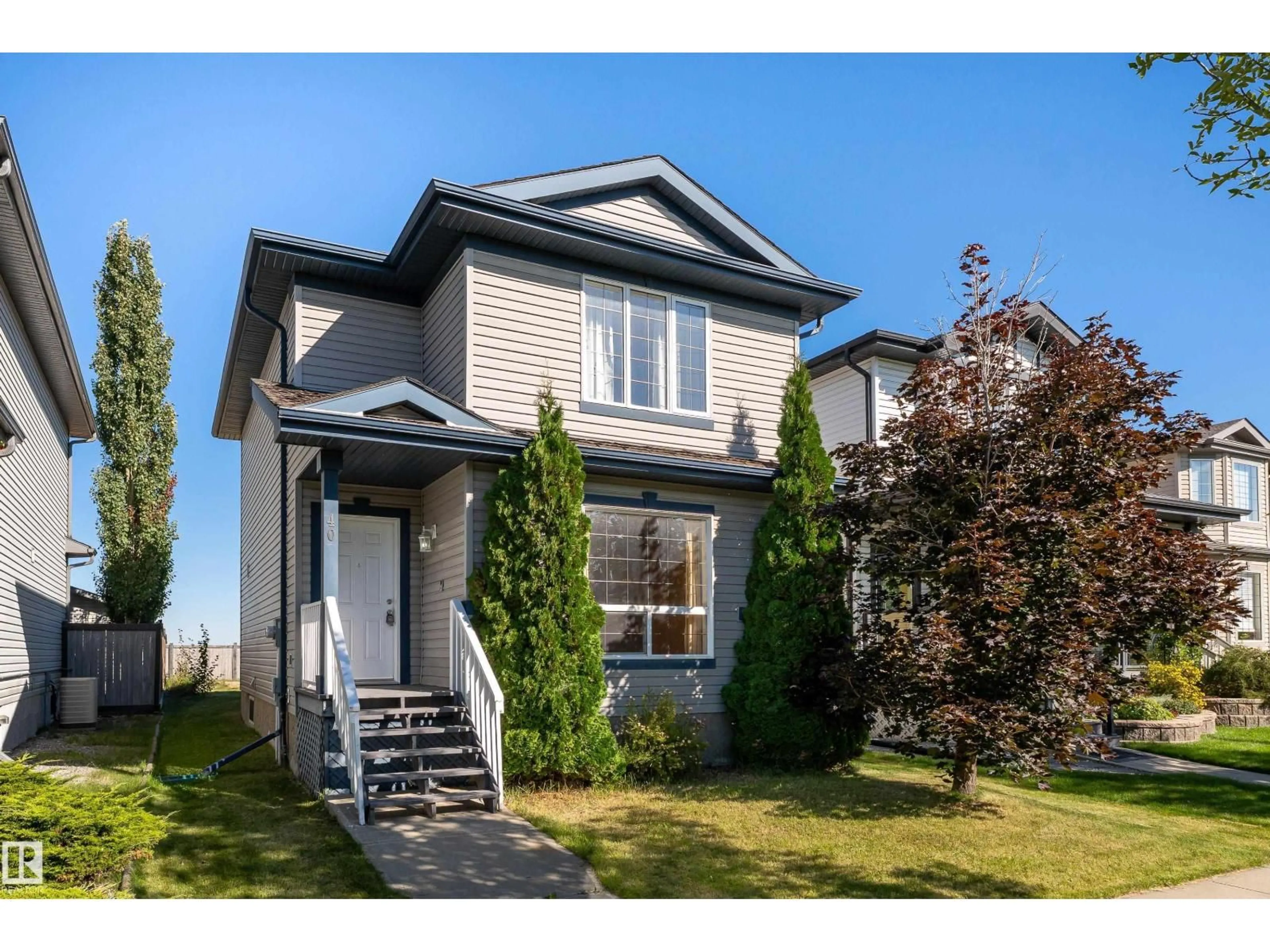 Home with vinyl exterior material, street for 40 BIRCHGLEN CR, Leduc Alberta T9E0C5