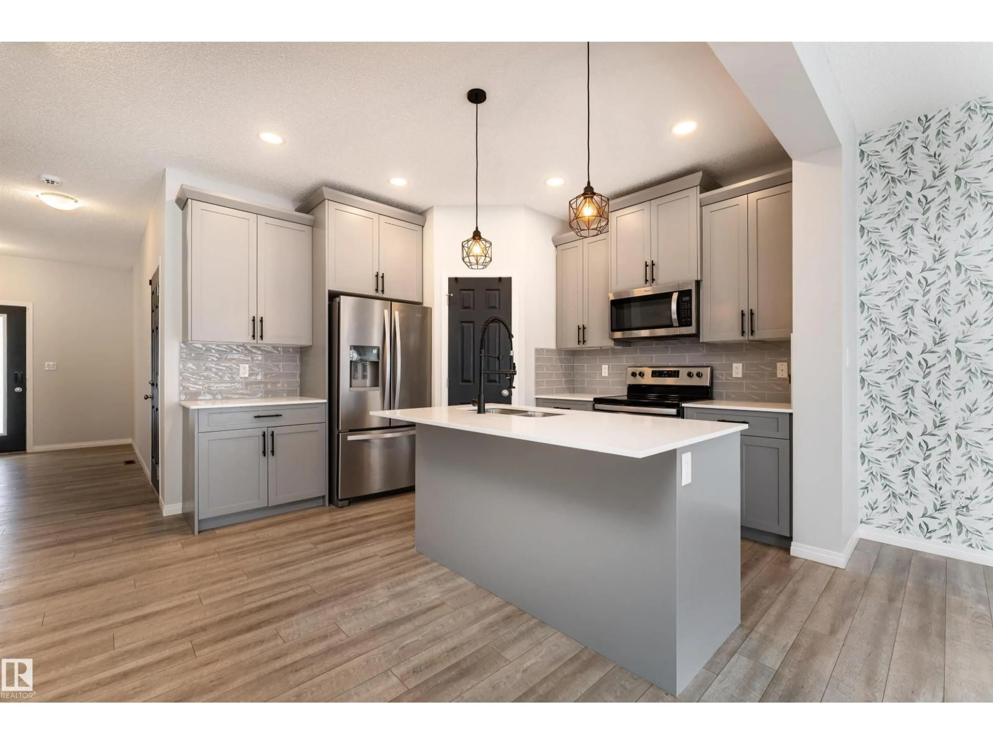 Open concept kitchen, unknown for 6484 KING WD, Edmonton Alberta T6W3Z9