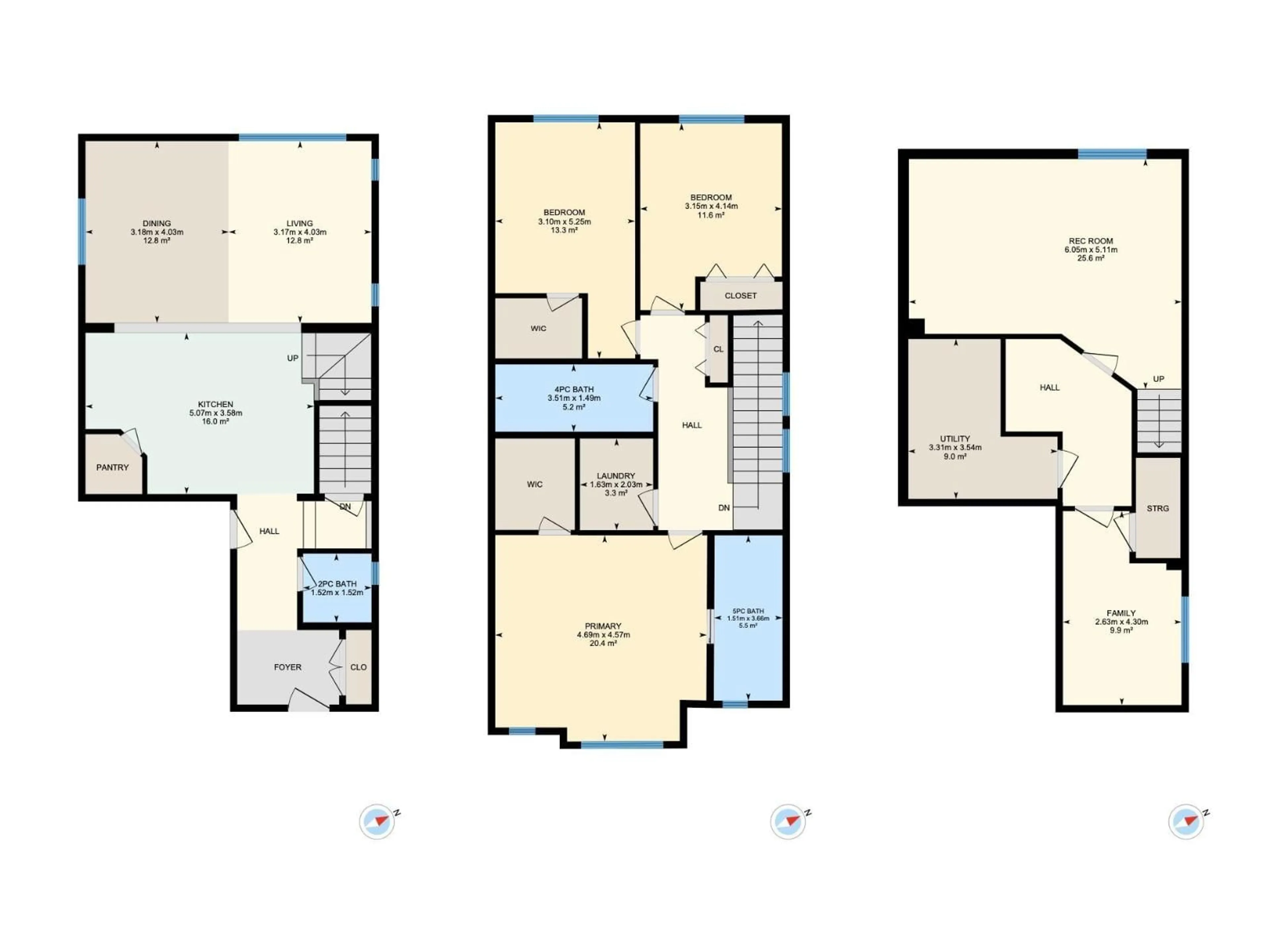 Floor plan for 6484 KING WD, Edmonton Alberta T6W3Z9