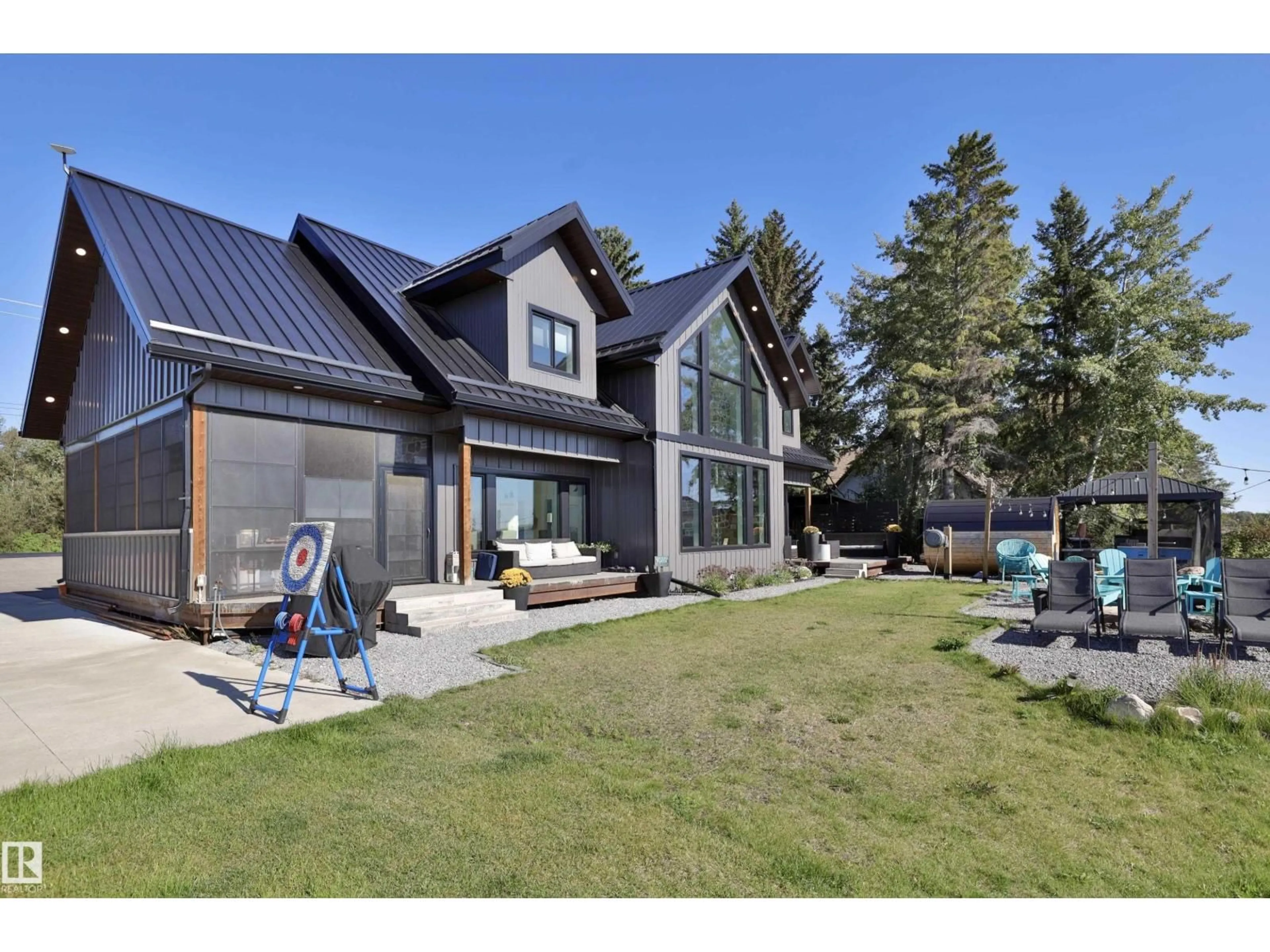 Home with vinyl exterior material, mountain view for 101 ARGENTIA BE, Rural Wetaskiwin County Alberta T0C2C0