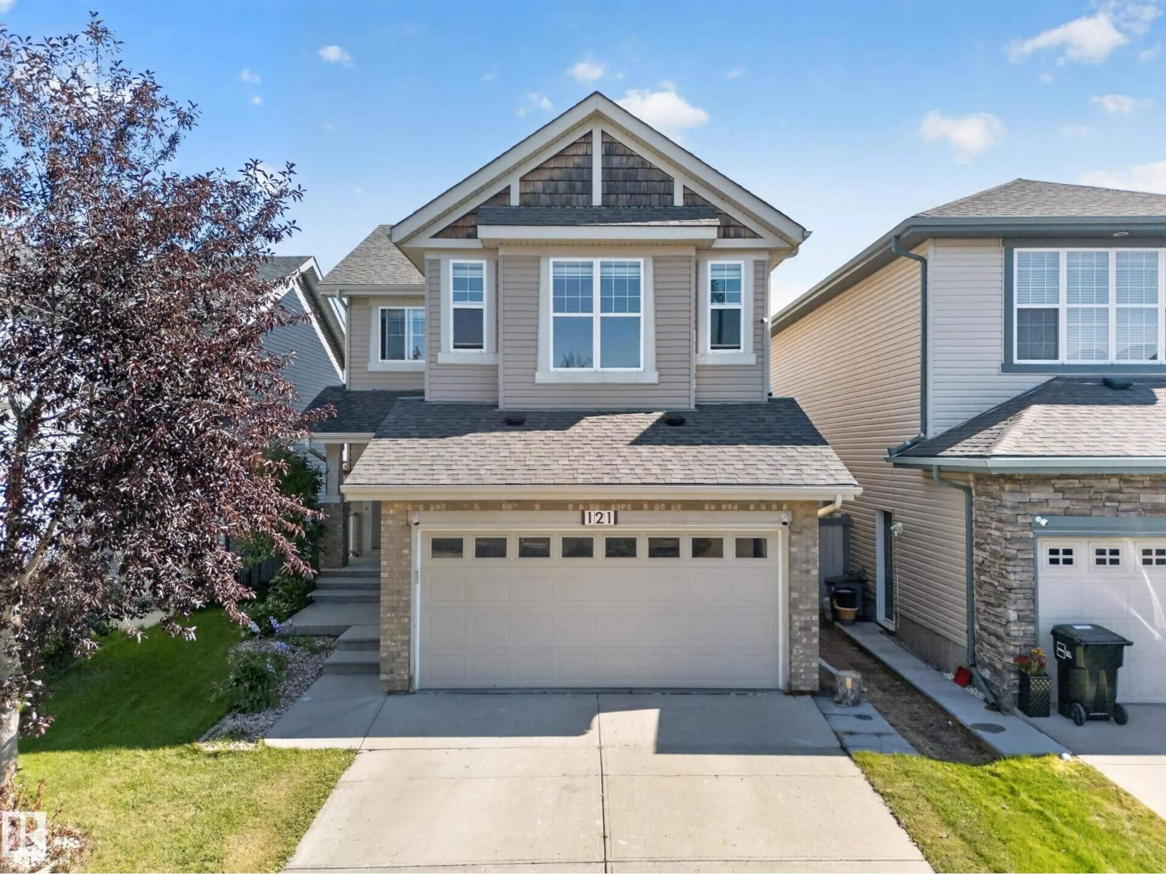 Home with vinyl exterior material, street for SW - 121 64 ST, Edmonton Alberta T6W0B6