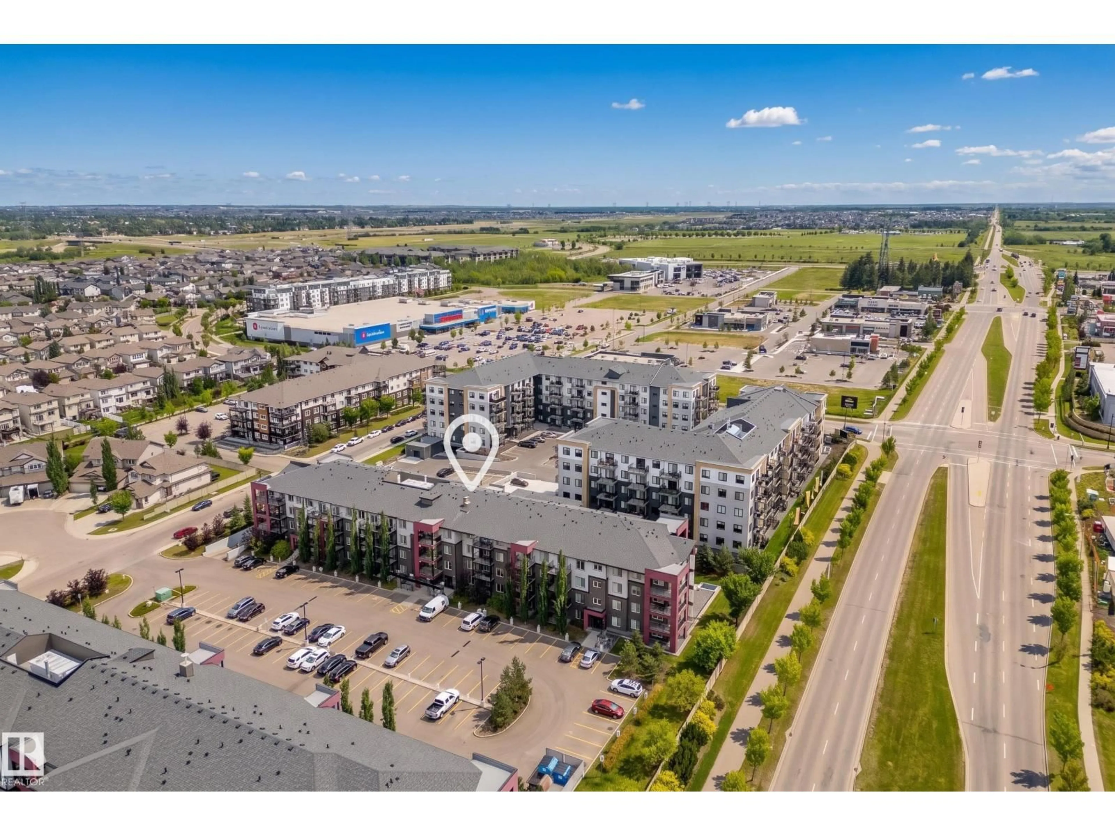 A pic from outside/outdoor area/front of a property/back of a property/a pic from drone, unknown for 419 - 5515 7 AV, Edmonton Alberta T6X2A8