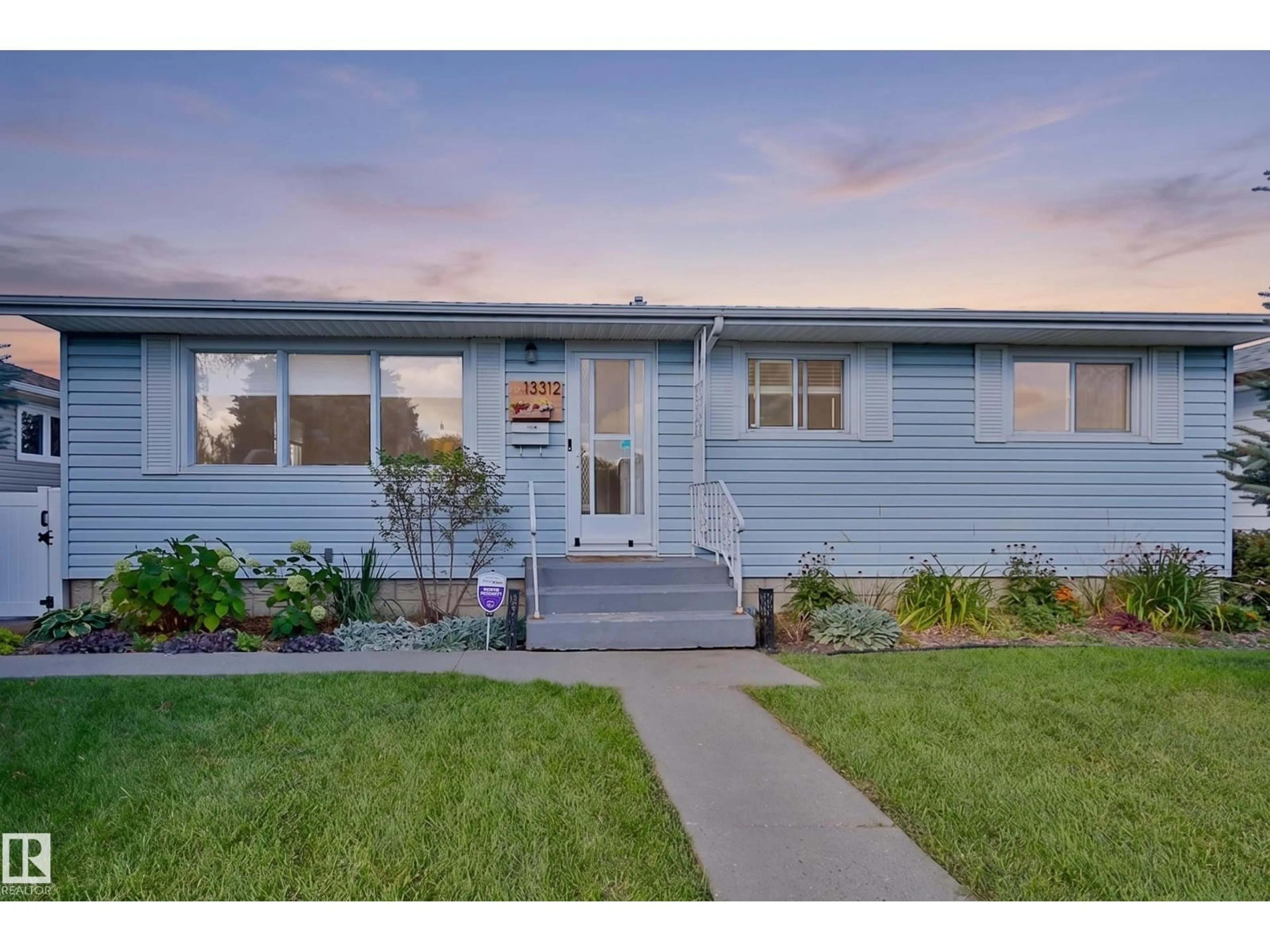 Home with vinyl exterior material, street for NW - 13312 123A ST, Edmonton Alberta T5L0L6