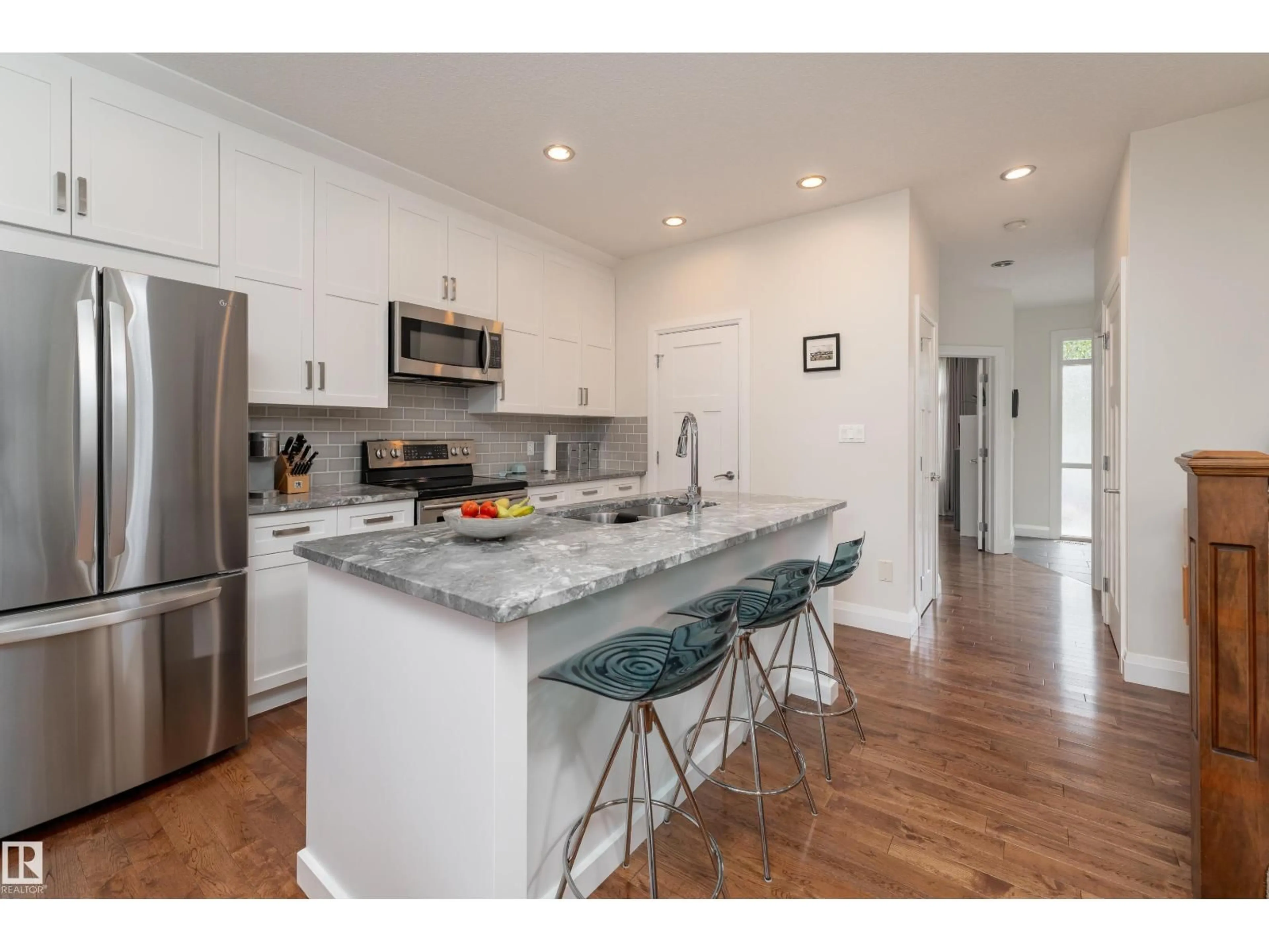 Open concept kitchen, unknown for 8340 79 AV, Edmonton Alberta T6C0R3