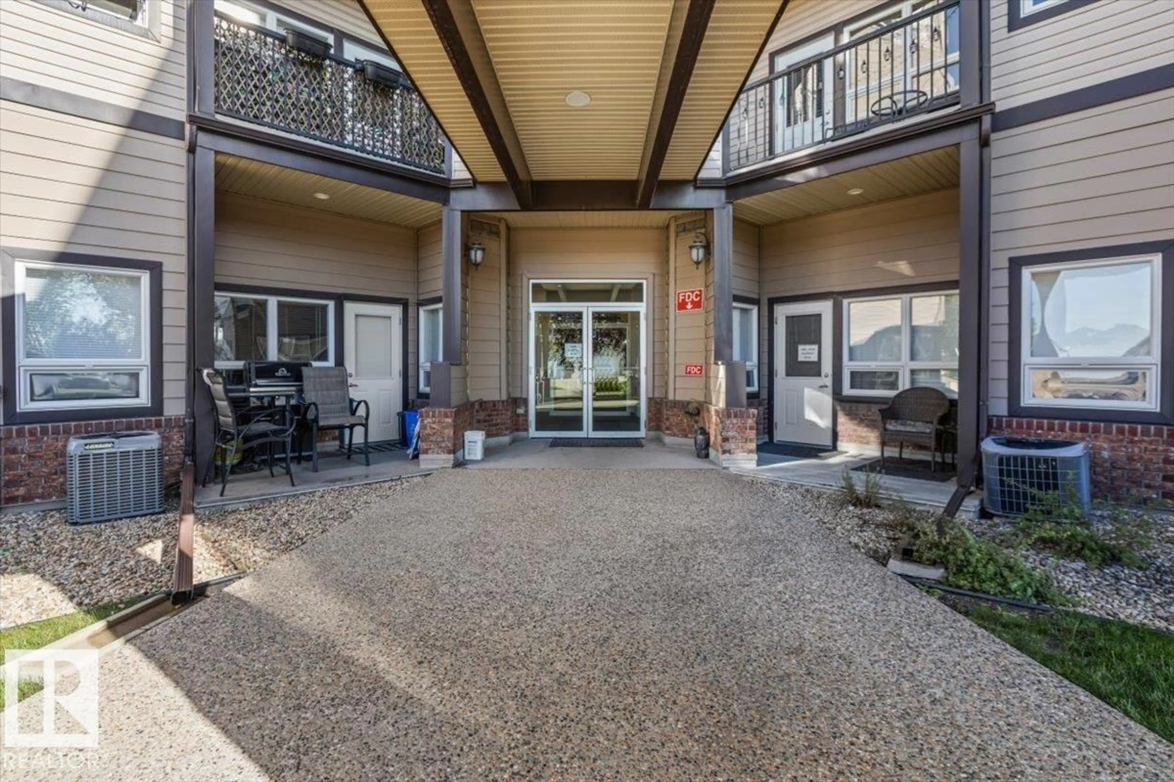Patio, unknown for 208 - 8702 SOUTHFORT DR, Fort Saskatchewan Alberta T8L4R6