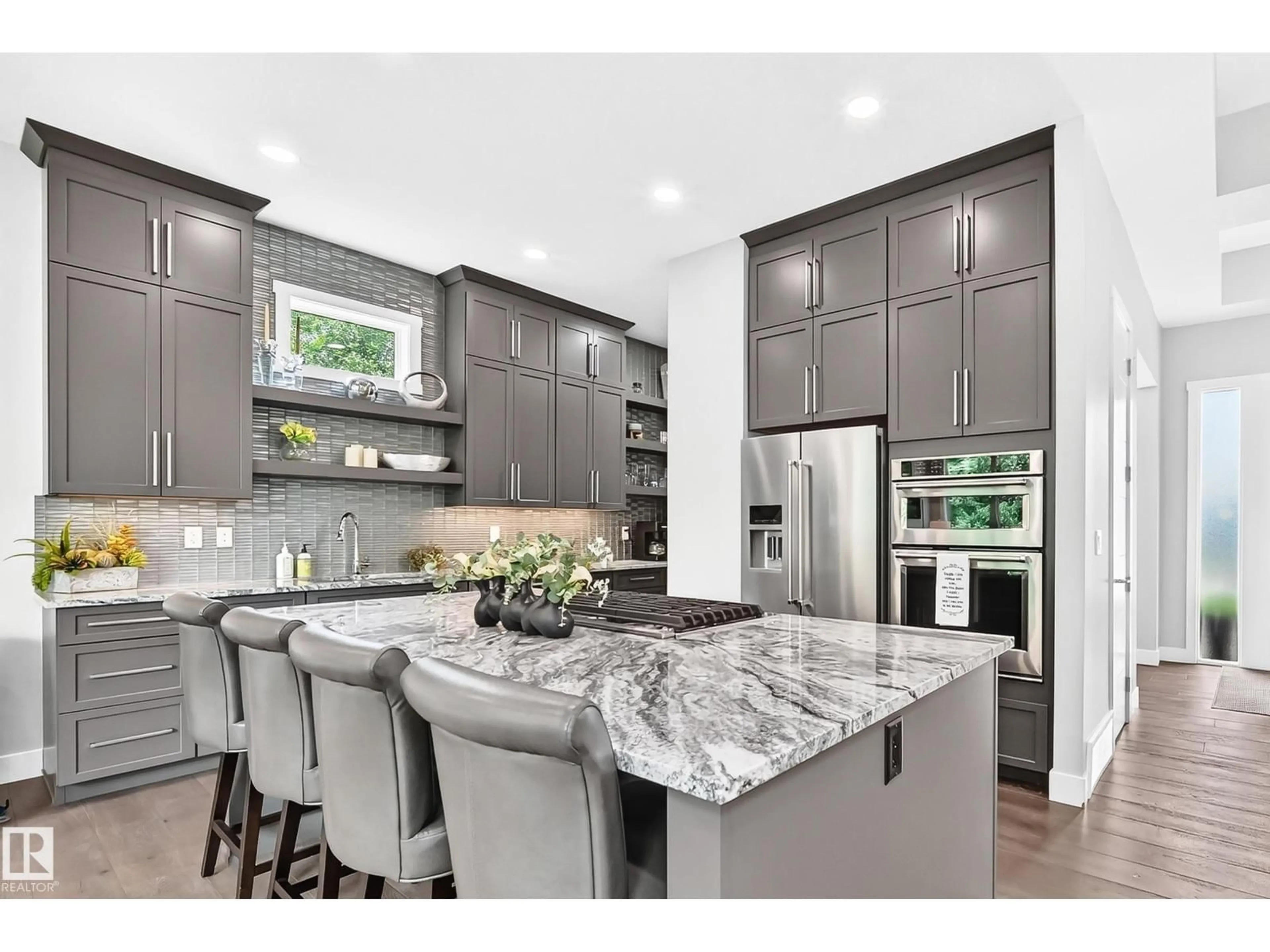 Contemporary kitchen, unknown for 95 - 56 SALISBURY WY, Sherwood Park Alberta T8B0C1
