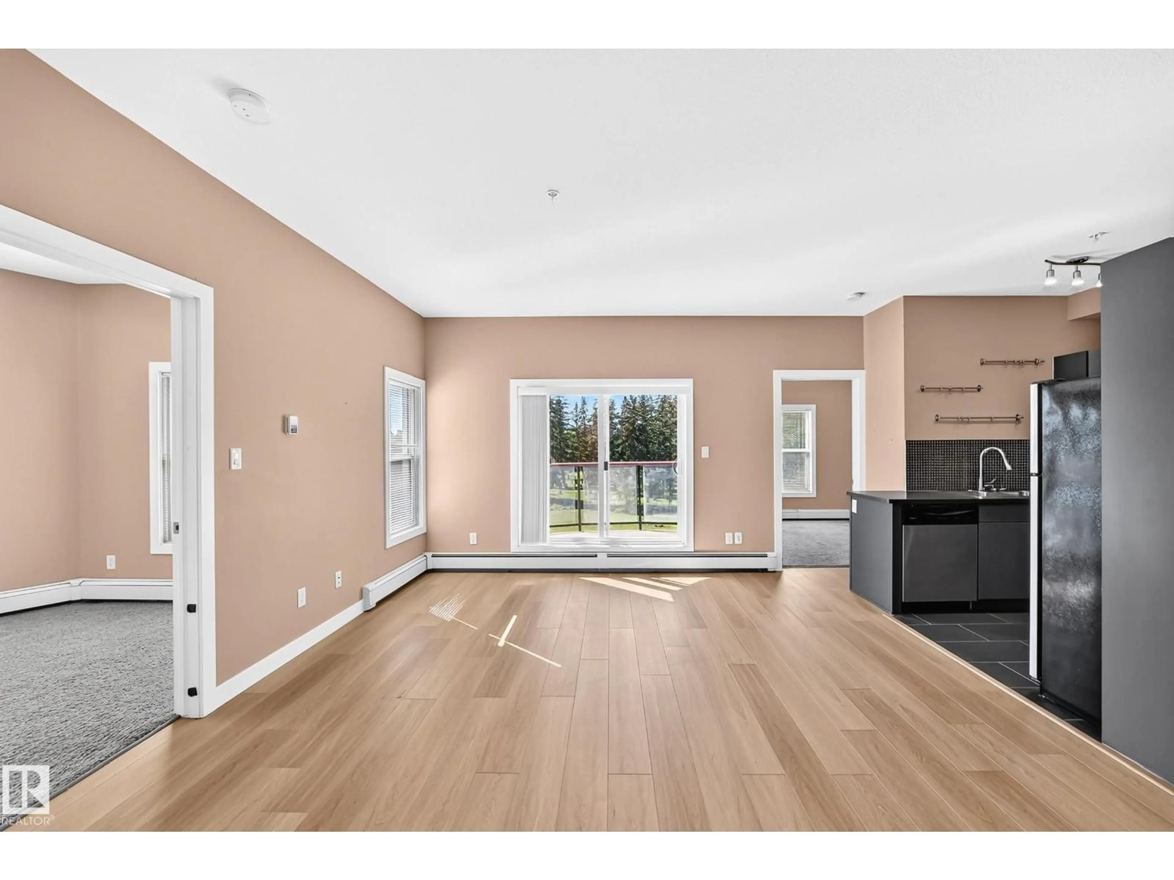 Open concept kitchen, unknown for #314 - 10611 117 ST, Edmonton Alberta T5H0G6