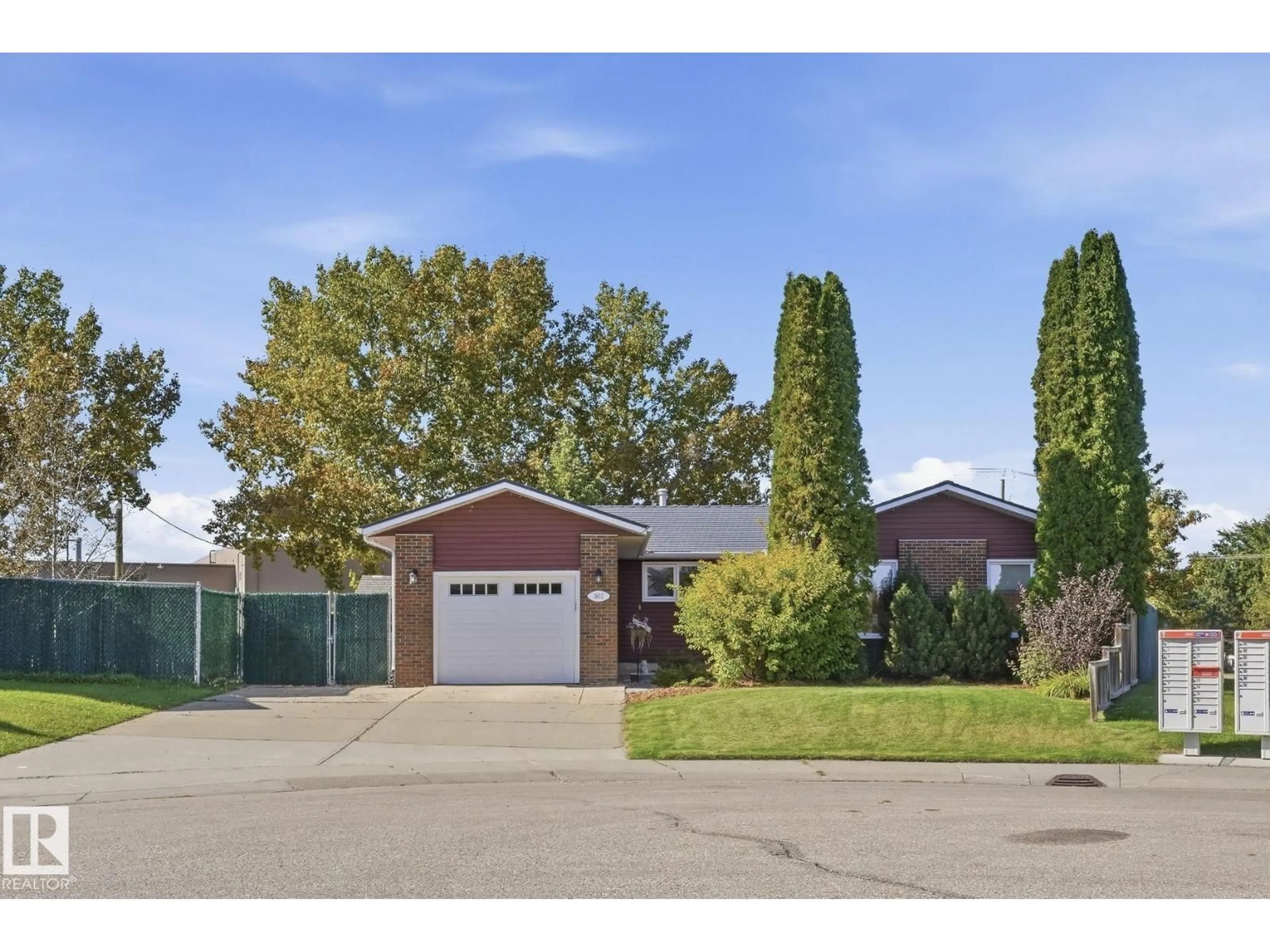 Home with brick exterior material, street for 3612 44 ST, Leduc Alberta T9E6A1