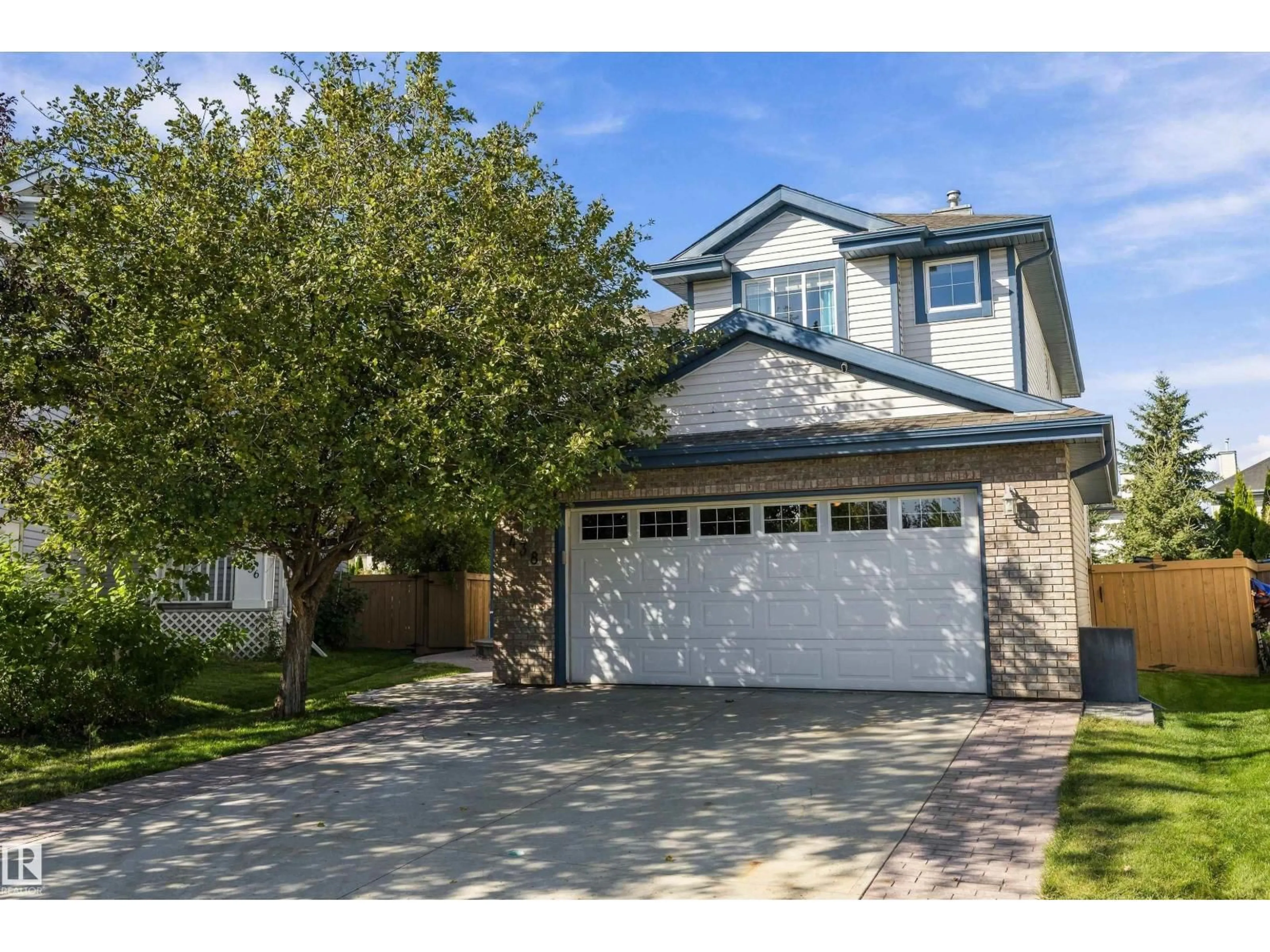 Home with vinyl exterior material, street for 438 HODGSON BV, Edmonton Alberta T6R3E9