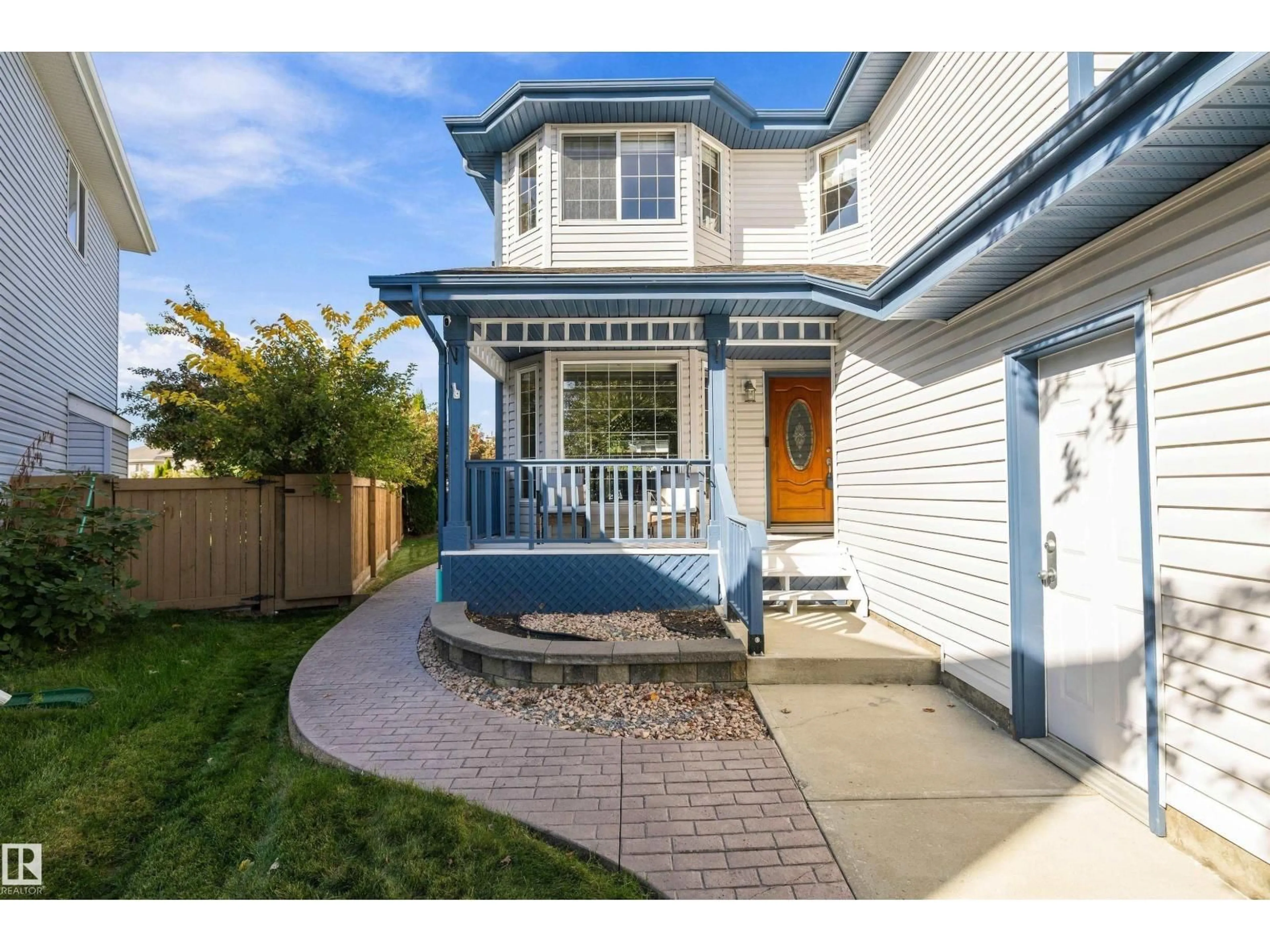 Home with vinyl exterior material, street for 438 HODGSON BV, Edmonton Alberta T6R3E9