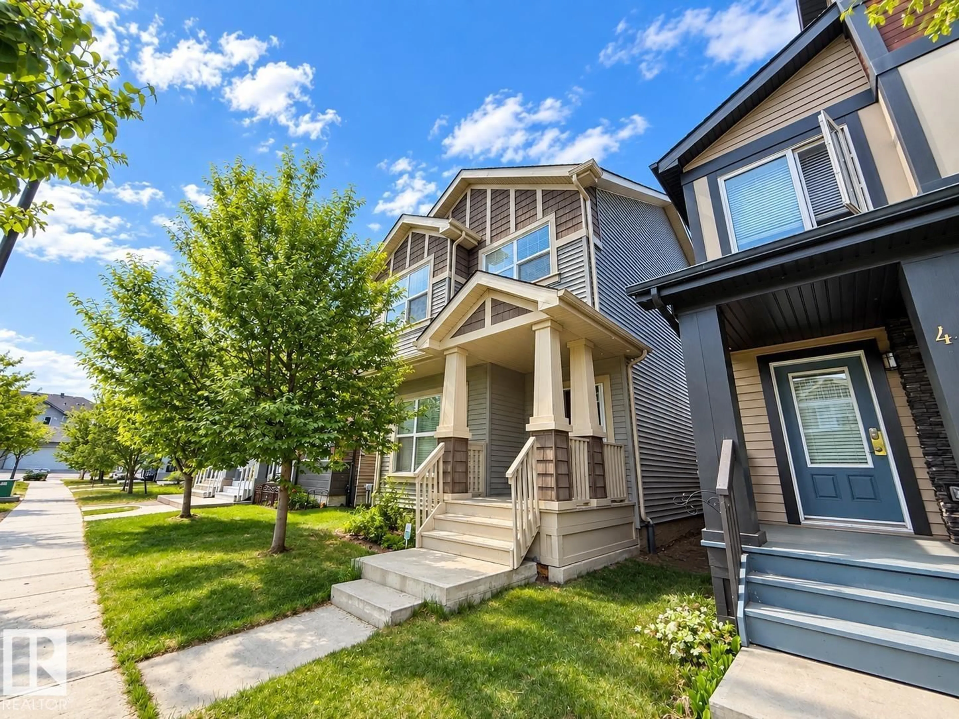 Home with vinyl exterior material, street for LI SW - 4315 PROWSE LINK, Edmonton Alberta T6W3A7
