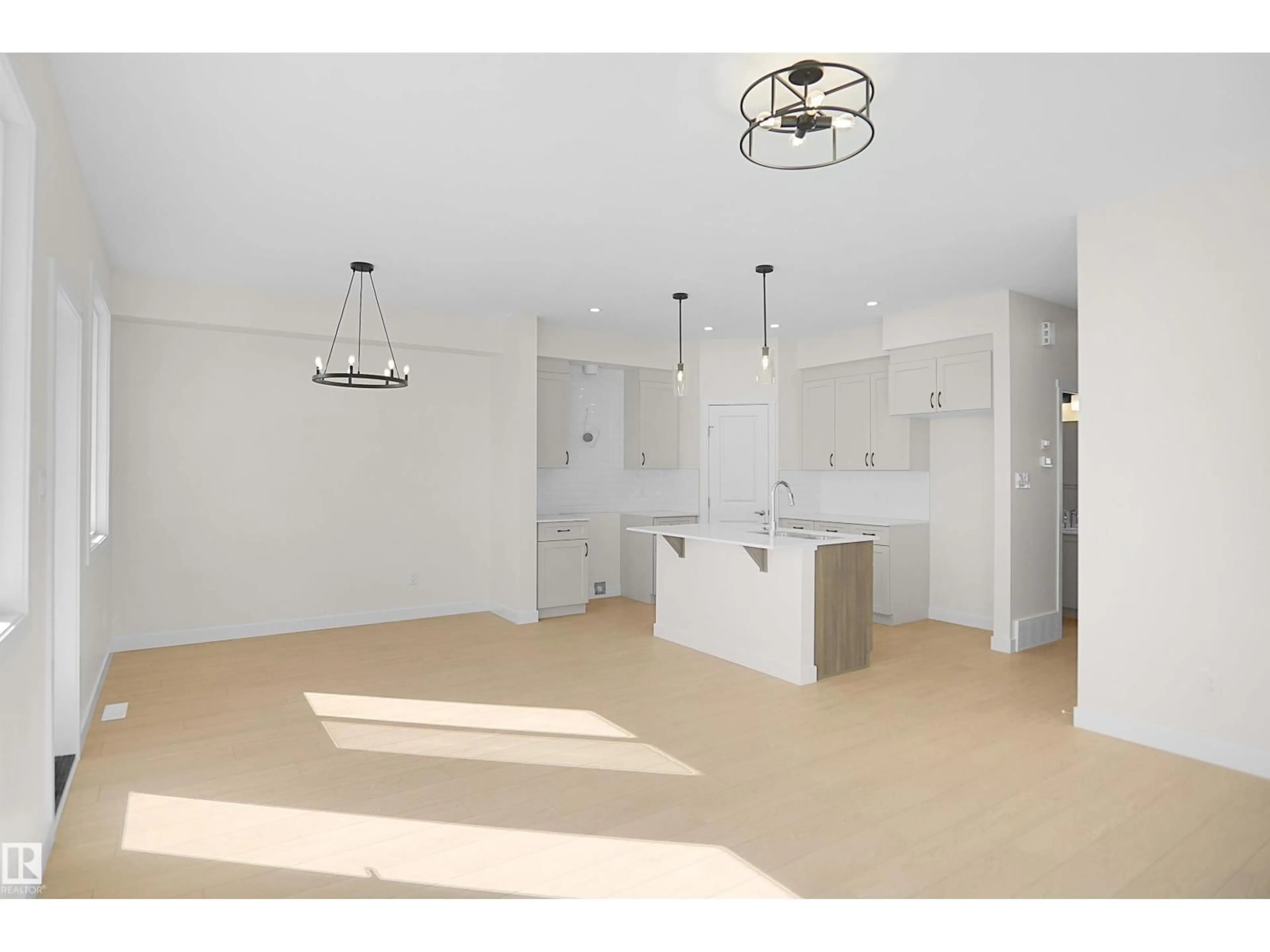 Open concept kitchen, unknown for 1011 14 AV, Edmonton Alberta T6T2N5