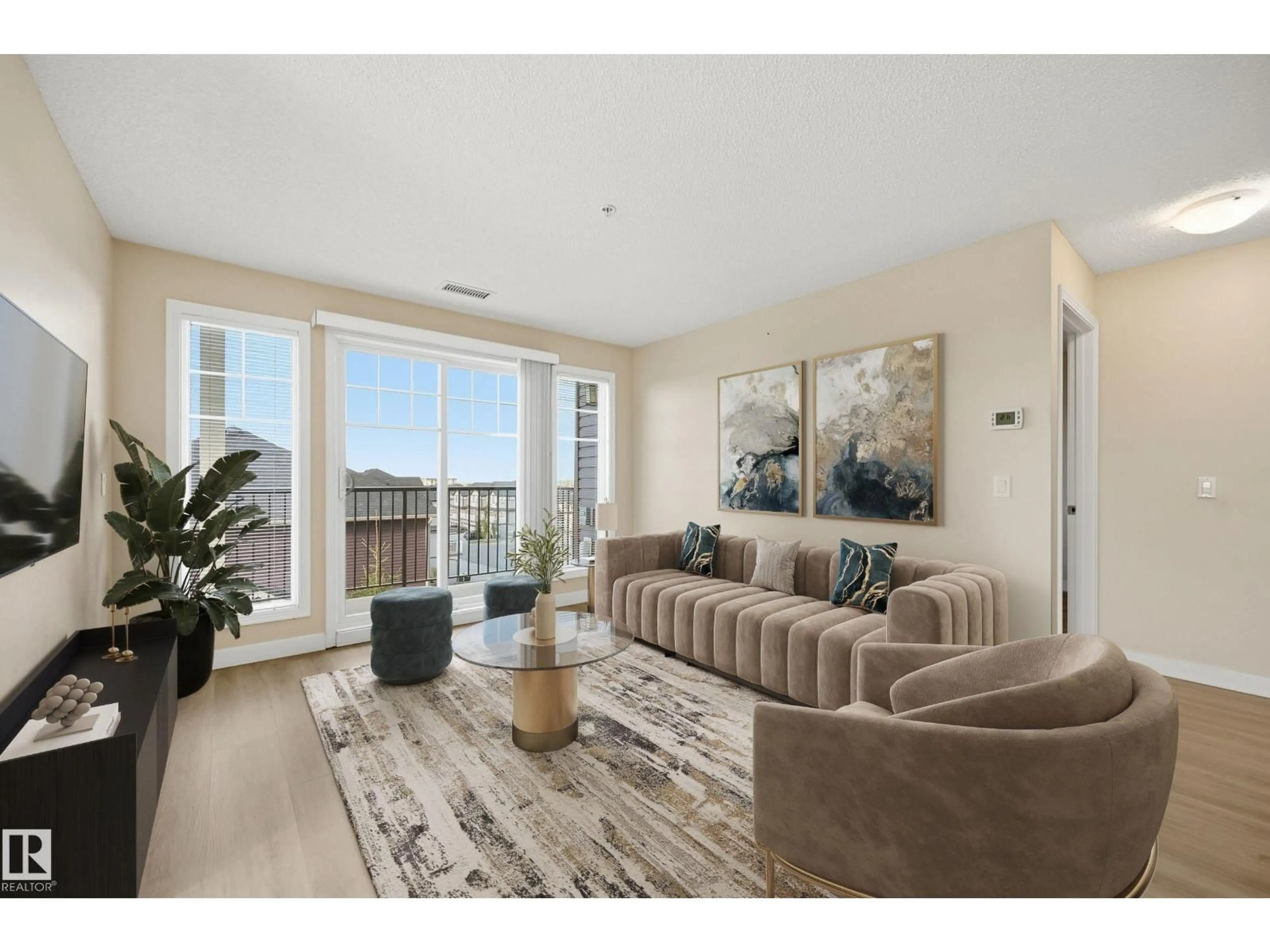 Living room with furniture, unknown for 3303 AUGUSTINE CR, Sherwood Park Alberta T8H0X8