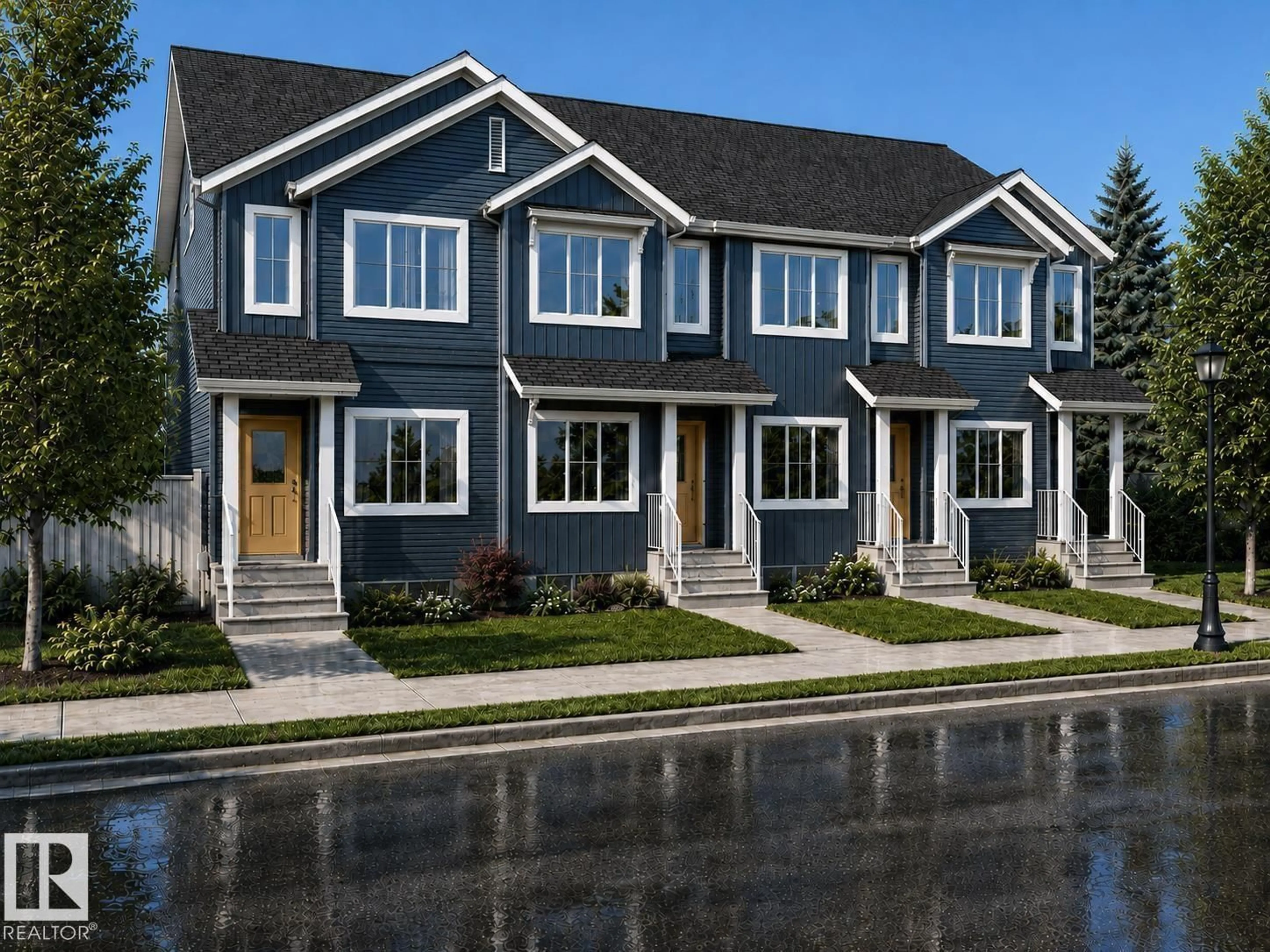 Home with vinyl exterior material, street for NE - 582 172 AV, Edmonton Alberta T5Y4N5
