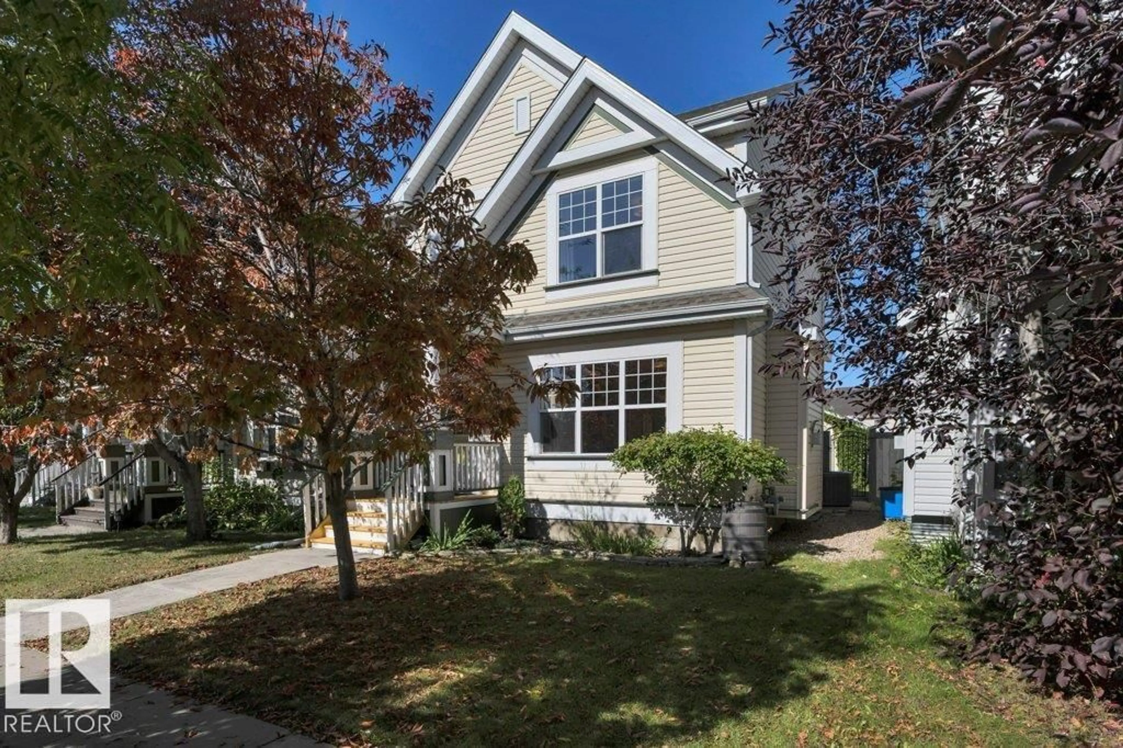Home with vinyl exterior material, street for 7948 13 AV, Edmonton Alberta T6X1H4
