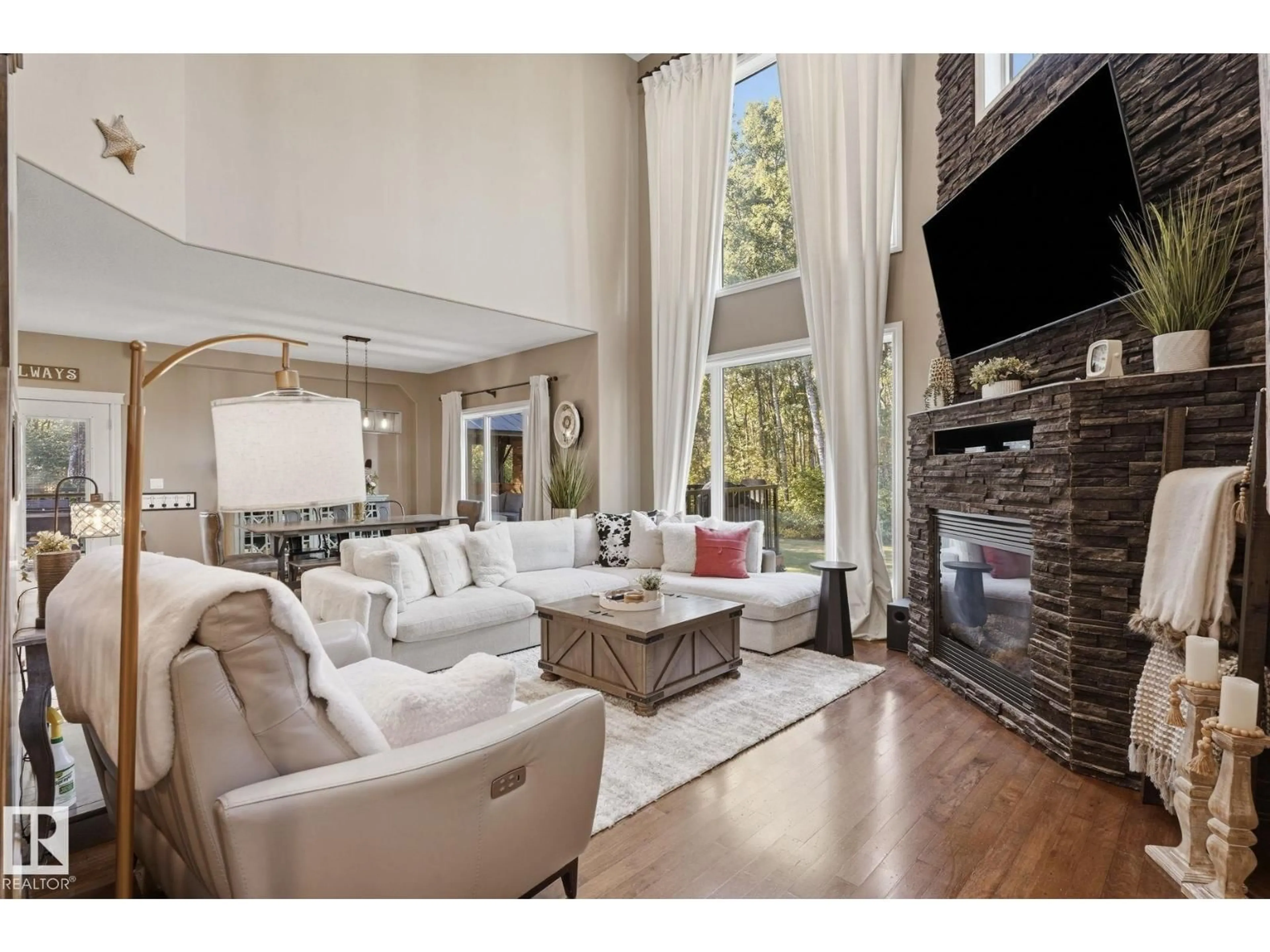 Living room with furniture, unknown for #3 - 54030 RGE ROAD 275, Rural Parkland County Alberta T7X3V4