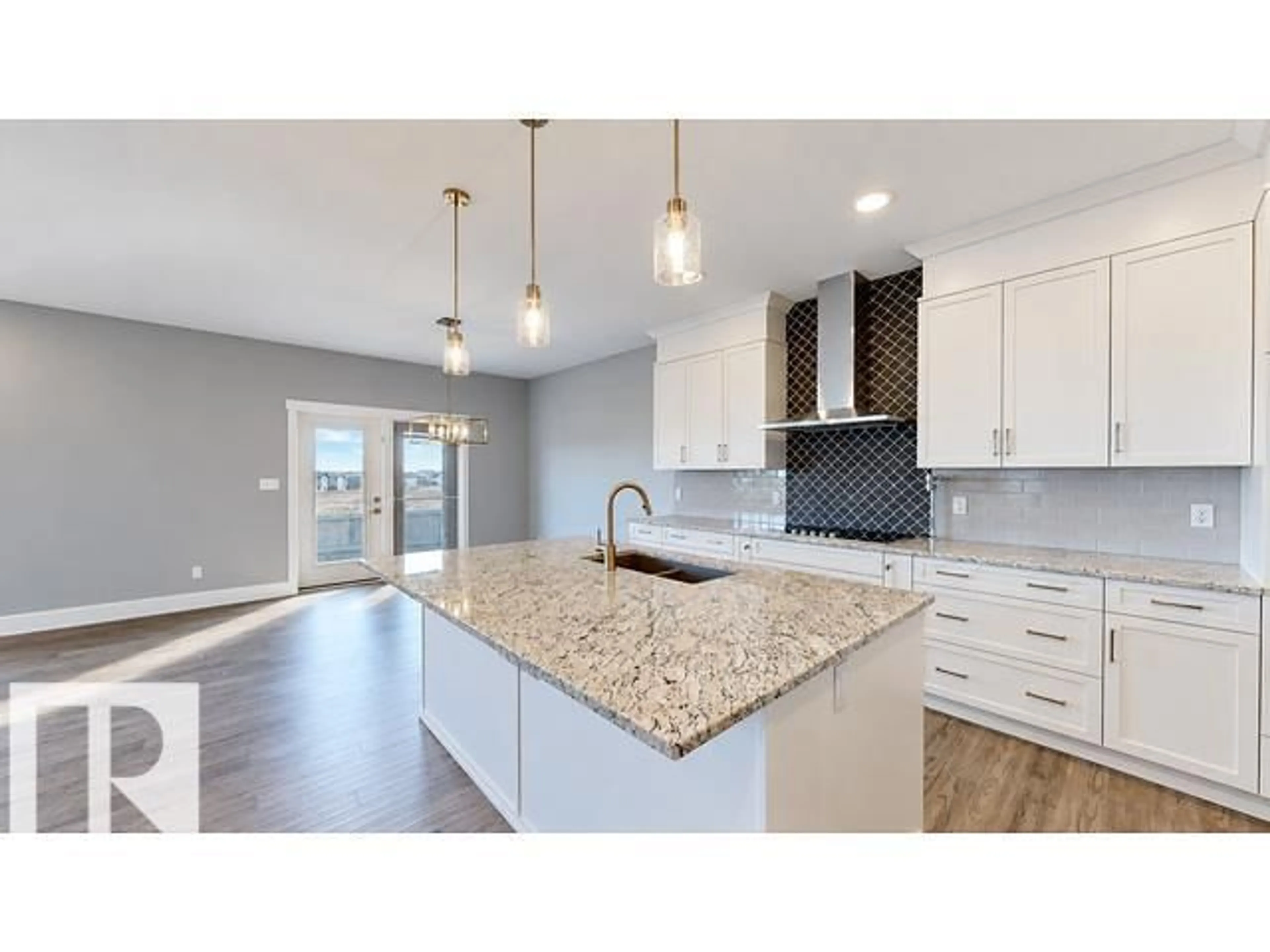 Open concept kitchen, ceramic/tile floor for 327 172 AV, Edmonton Alberta T5Y4L1