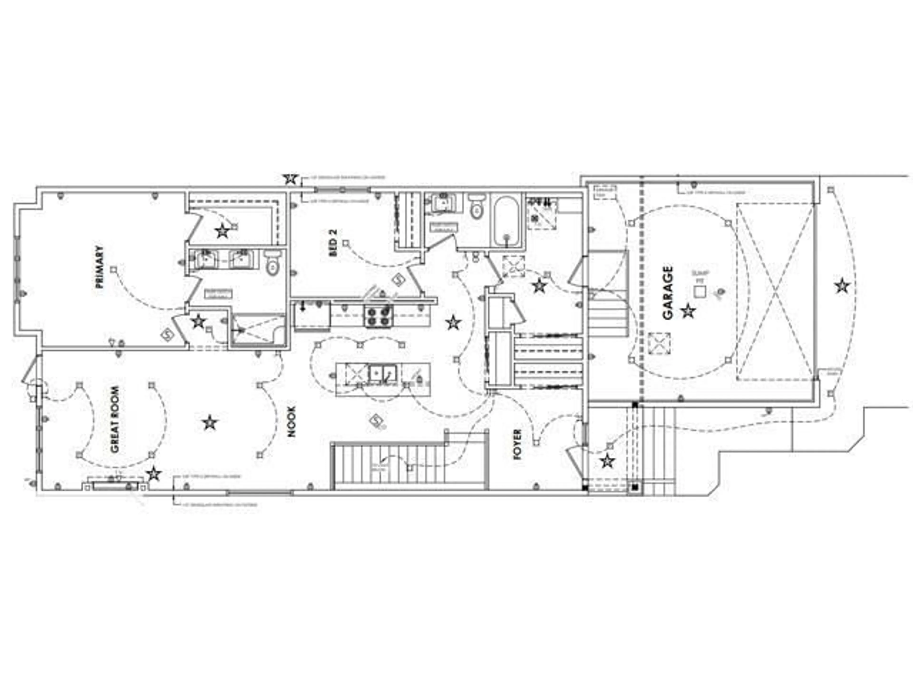 Floor plan for 327 172 AV, Edmonton Alberta T5Y4L1