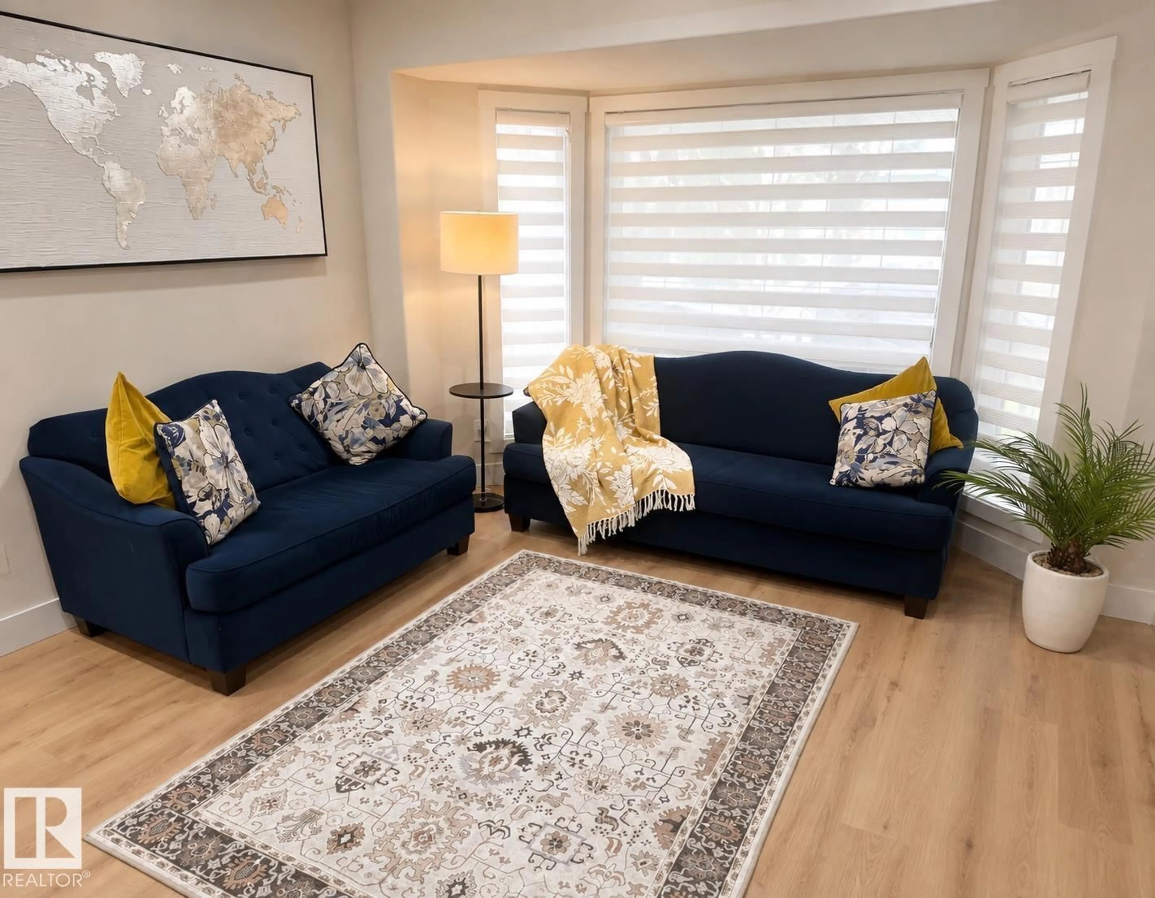 Living room with furniture, unknown for 3830 22 ST, Edmonton Alberta T6T1K8