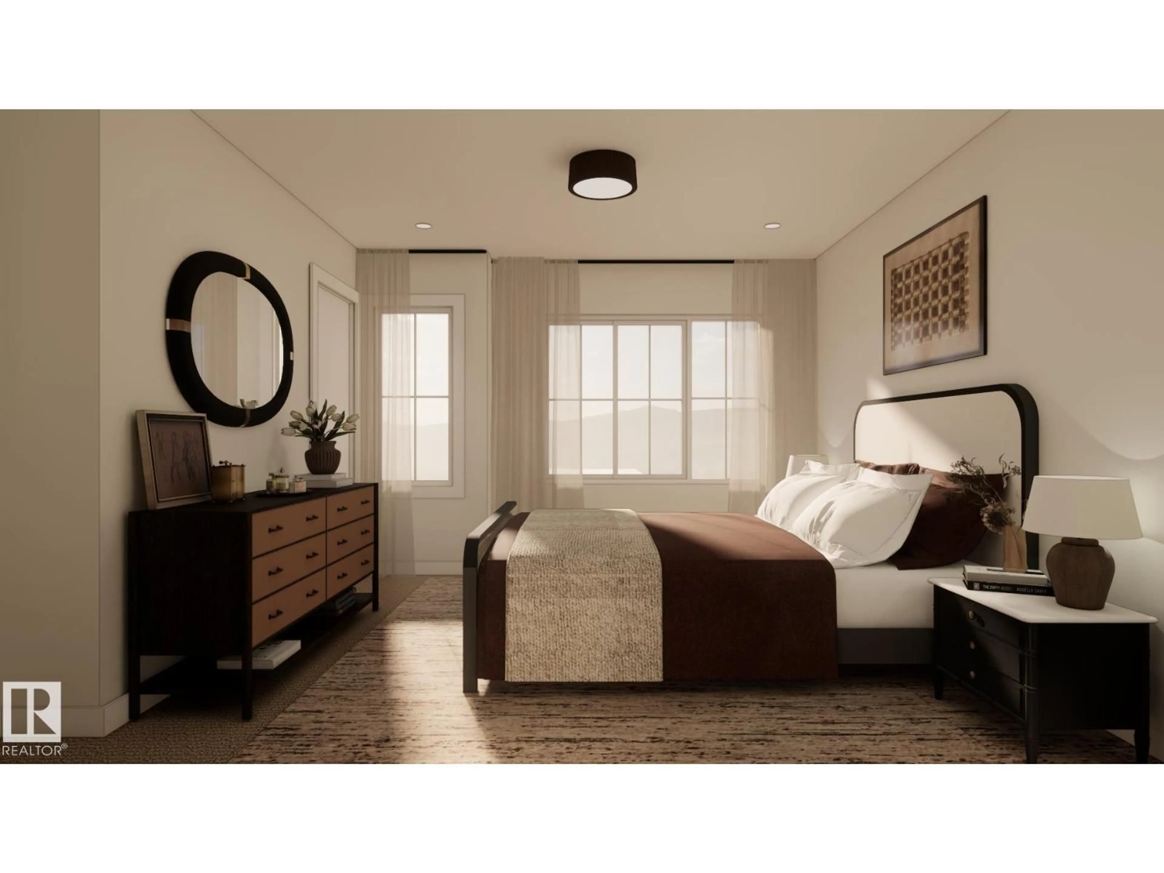 Bedroom with bed, unknown for 73 CUDDIE DR, Sherwood Park Alberta T8H3C8