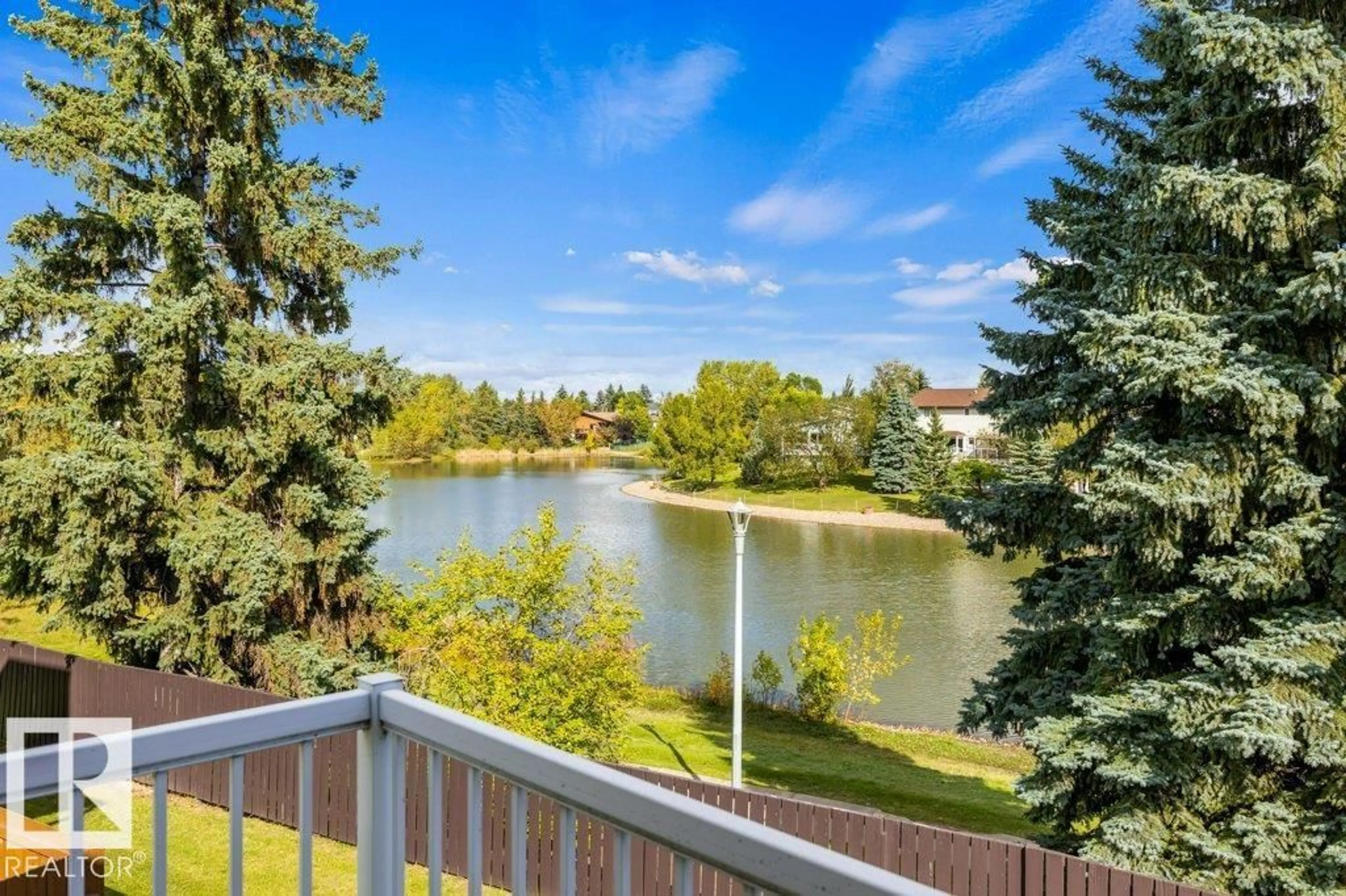 Patio, water/lake/river/ocean view for NW - 16919 95 ST, Edmonton Alberta T5Z1Z3