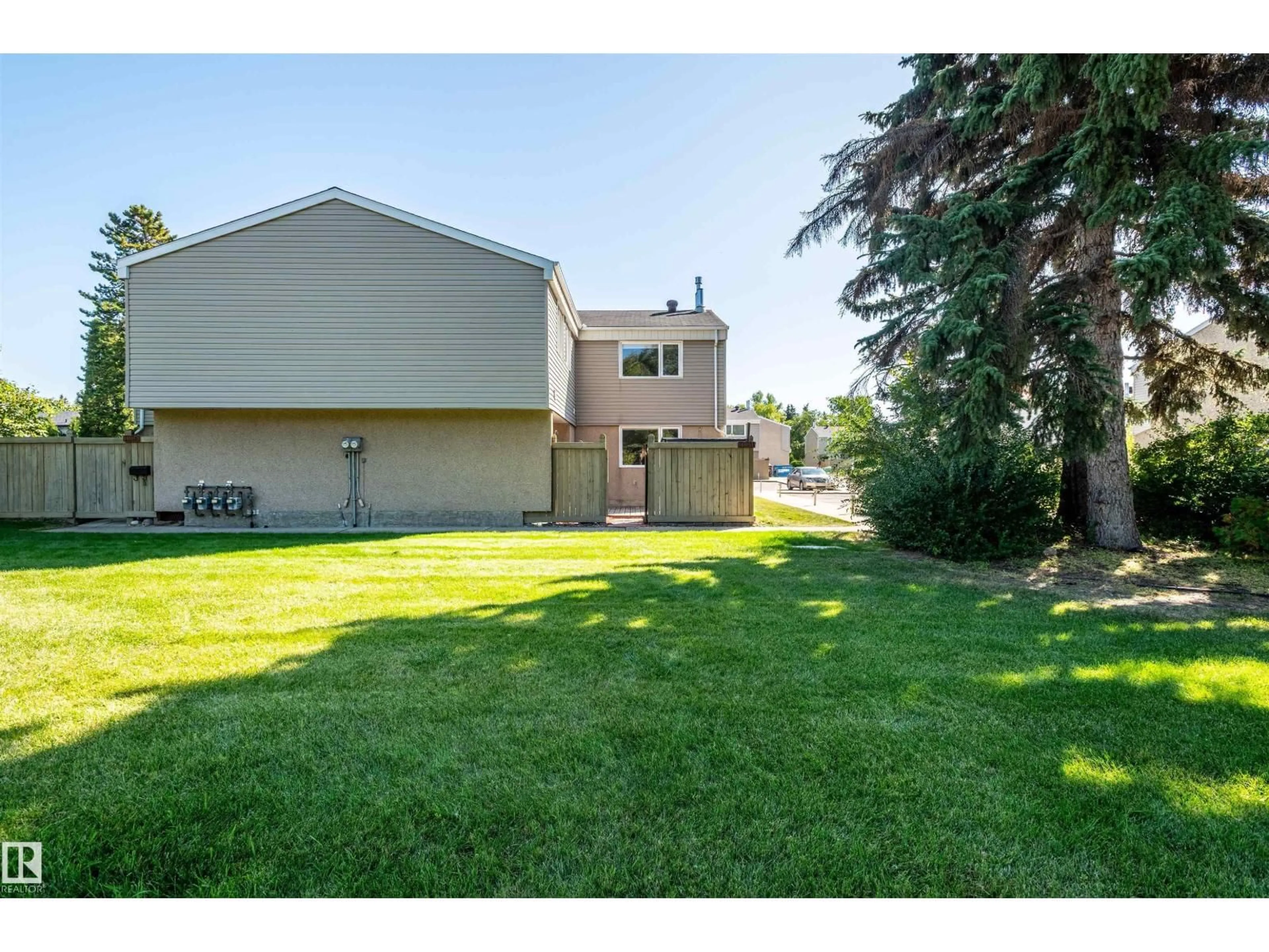 Patio, water/lake/river/ocean view for 14815C RIVERBEND RD, Edmonton Alberta T6H5A9