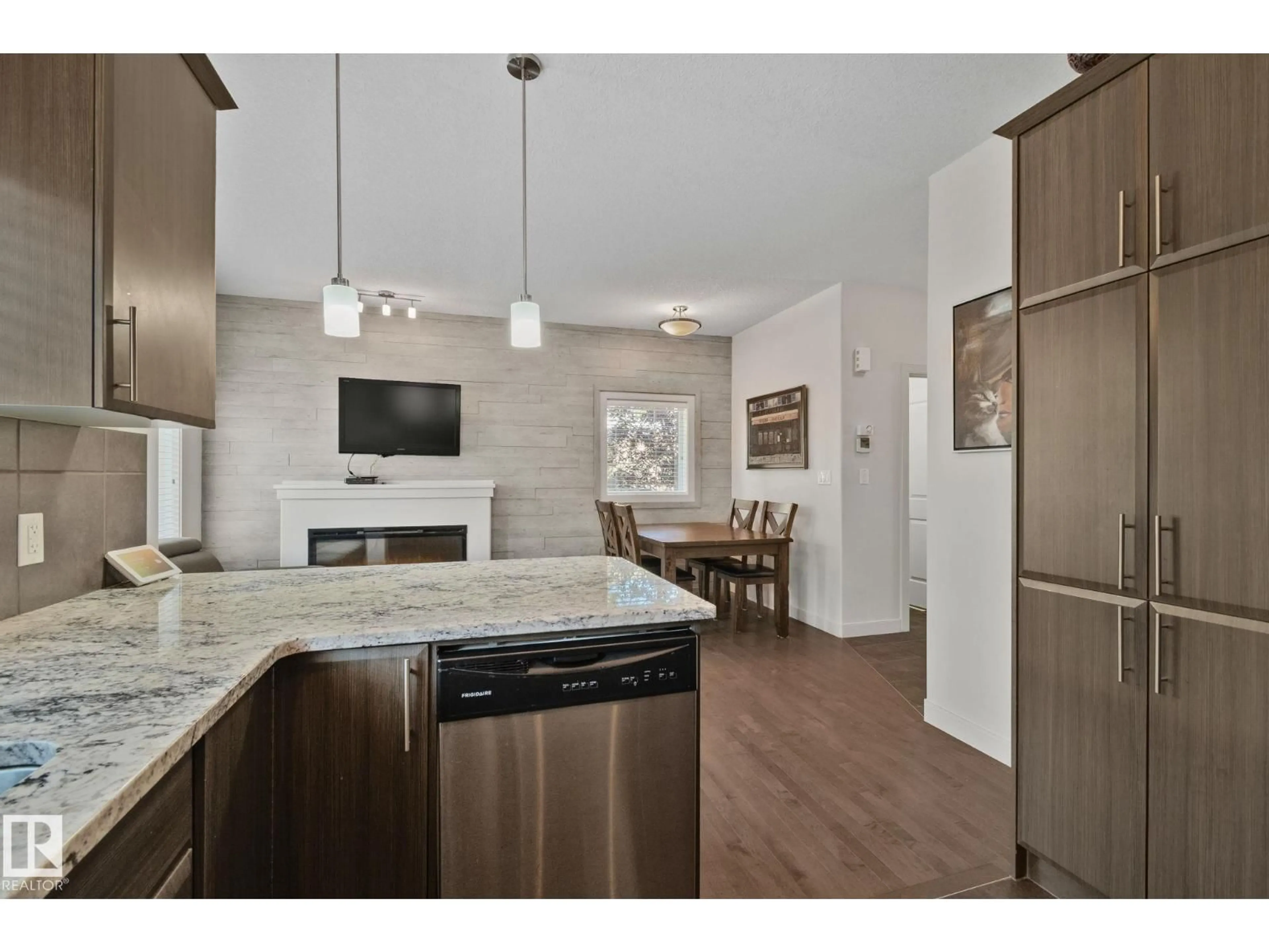 Open concept kitchen, unknown for 17 - 450 MCCONACHIE WY, Edmonton Alberta T5Y0S8