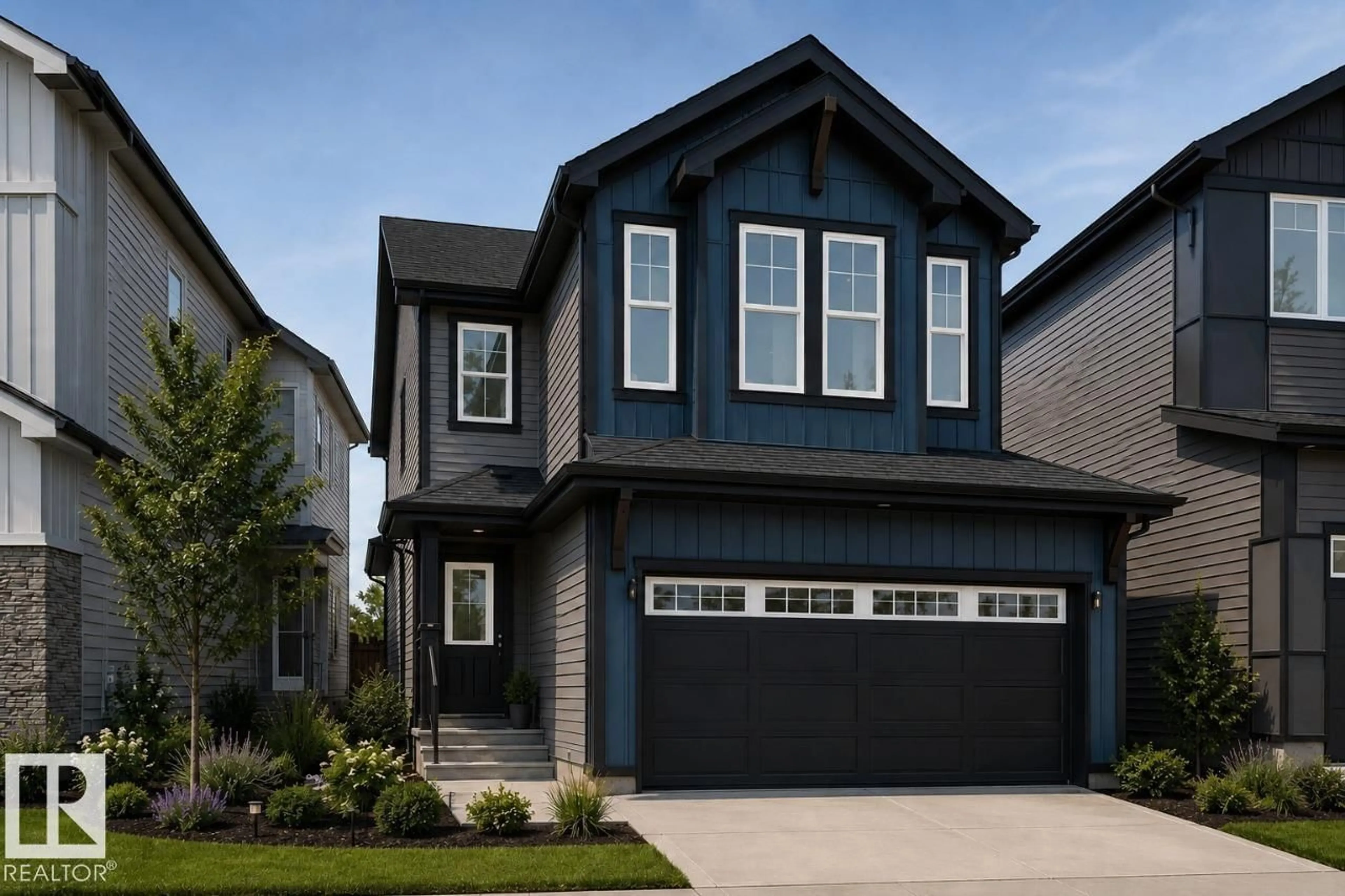 Home with vinyl exterior material, street for 91 ROSA CR, St. Albert Alberta T8N5T2