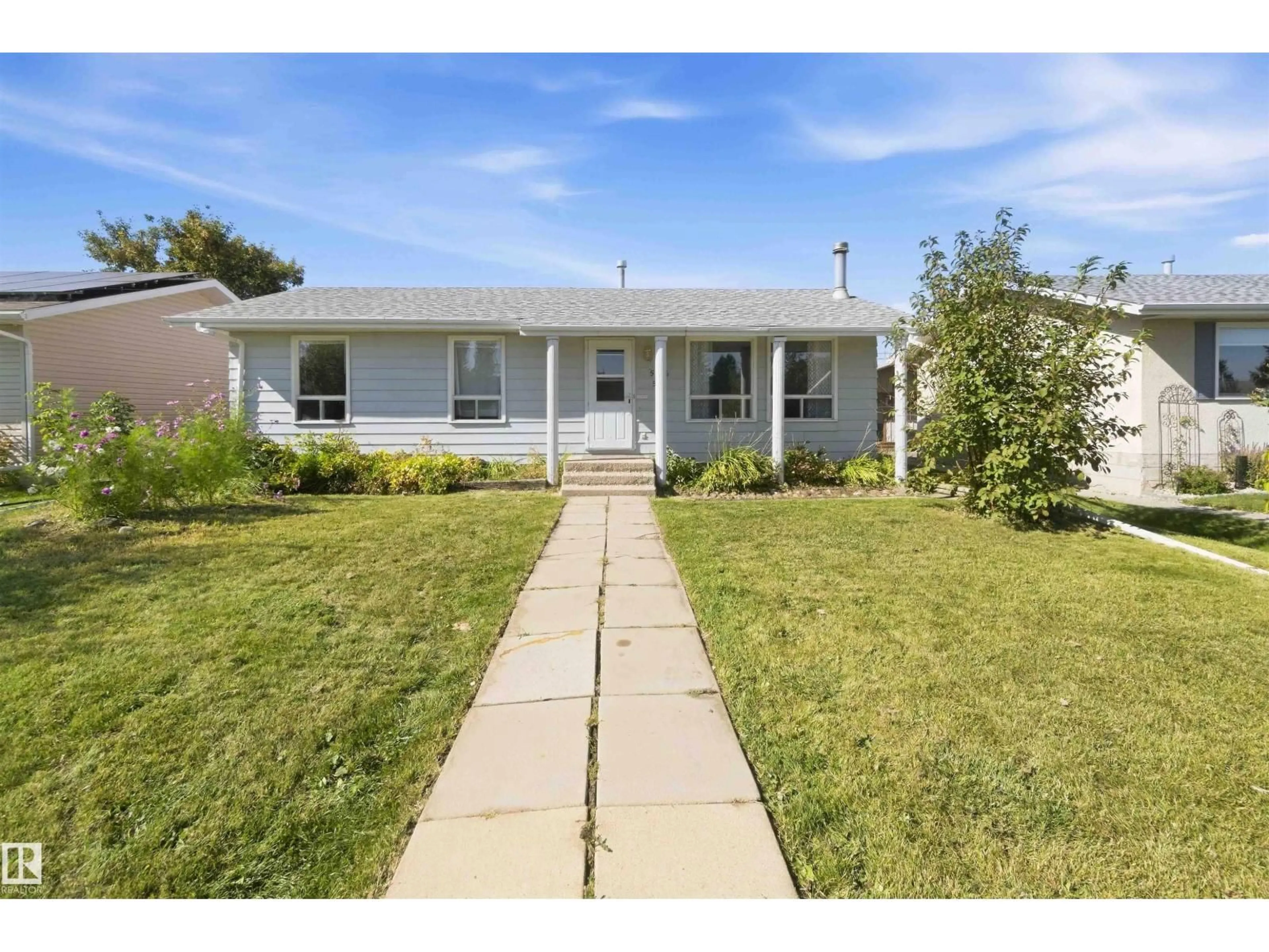 Home with vinyl exterior material, street for 5436 51 ST, Gibbons Alberta T0A1N0