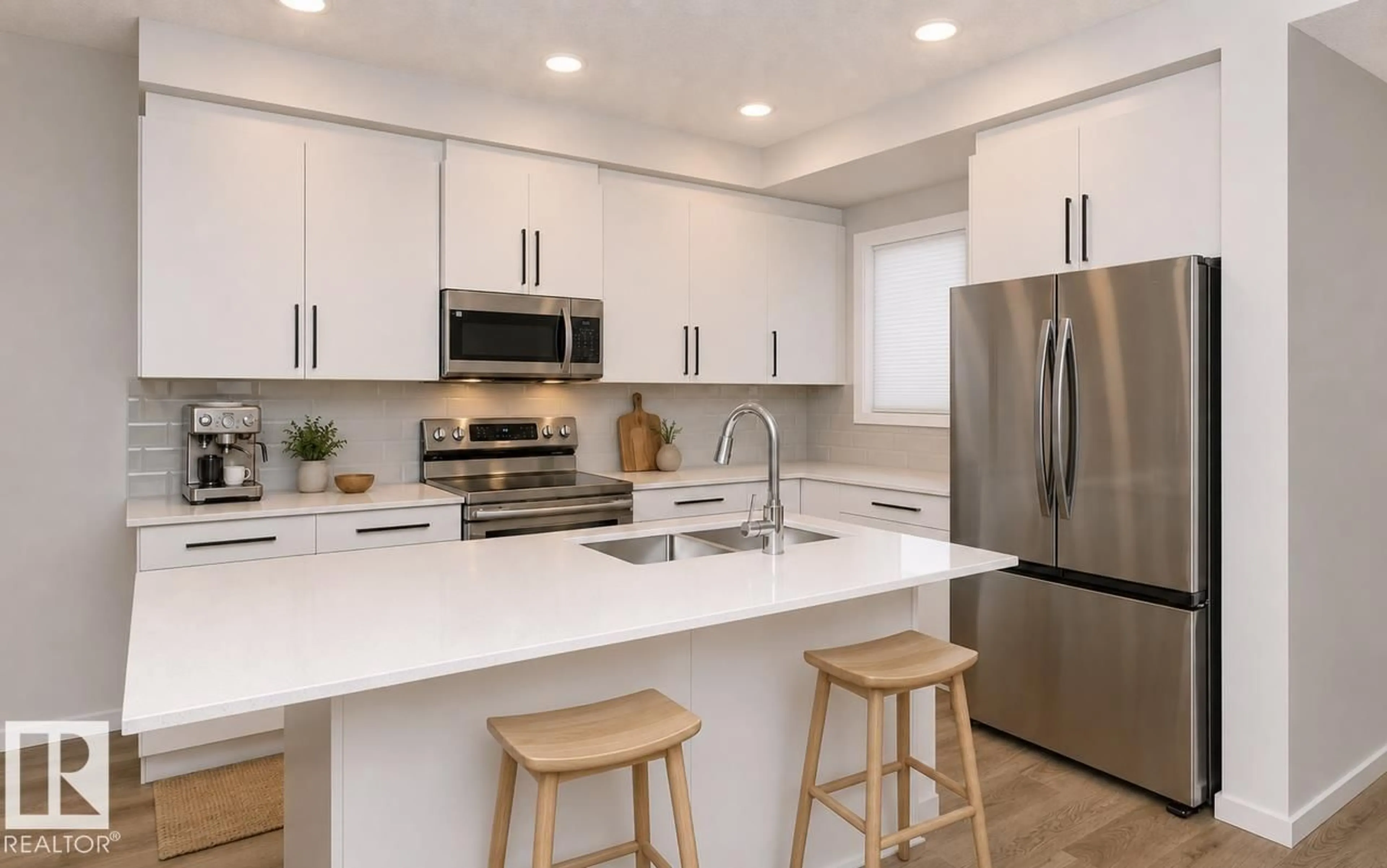 Open concept kitchen, unknown for 25 PARKER LN, Spruce Grove Alberta T7X4T1