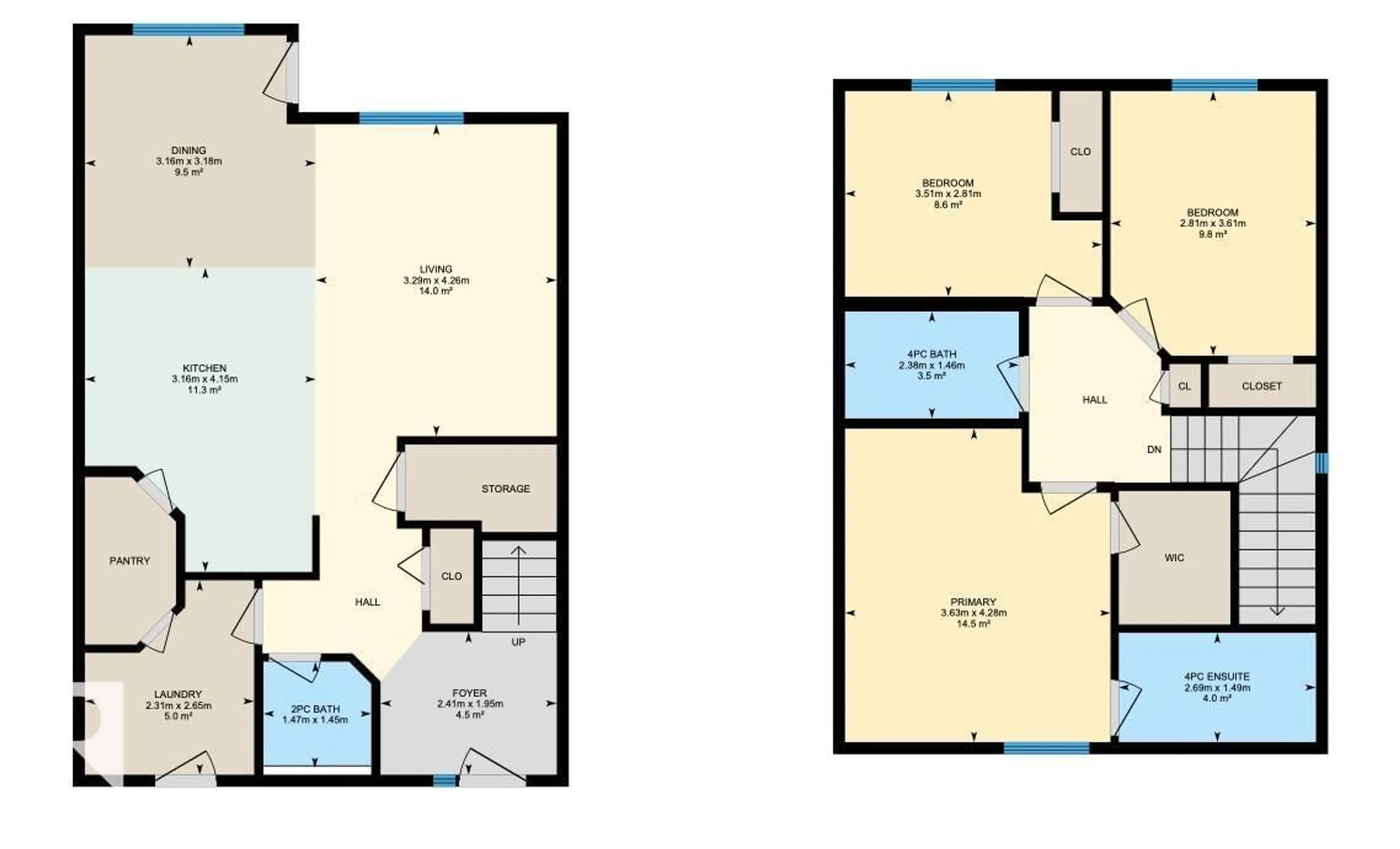 Floor plan for 101 RUE MONIQUE, Beaumont Alberta T4X0A1
