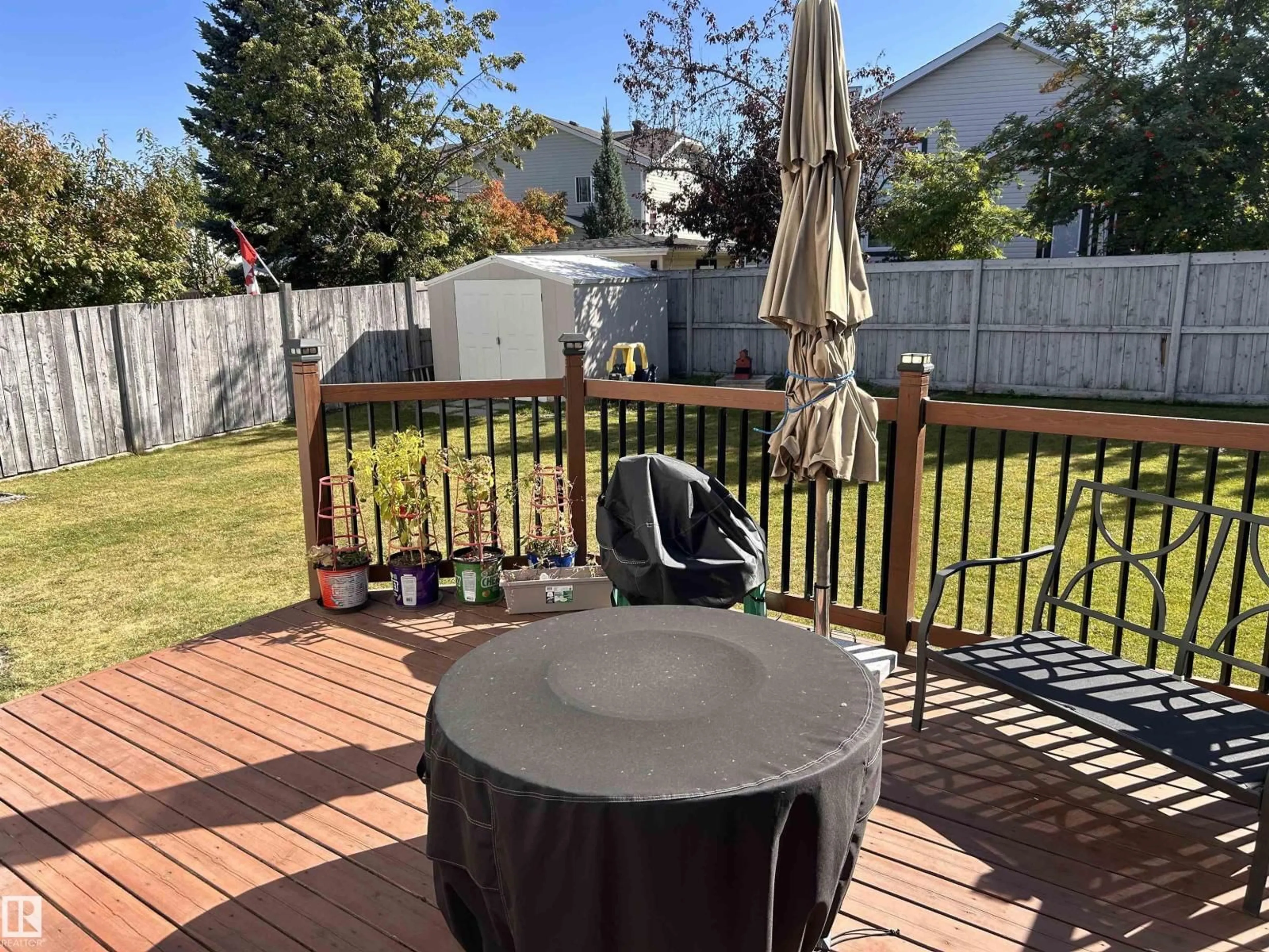 Patio, unknown for 605 FORREST DR, Sherwood Park Alberta T8A6G6