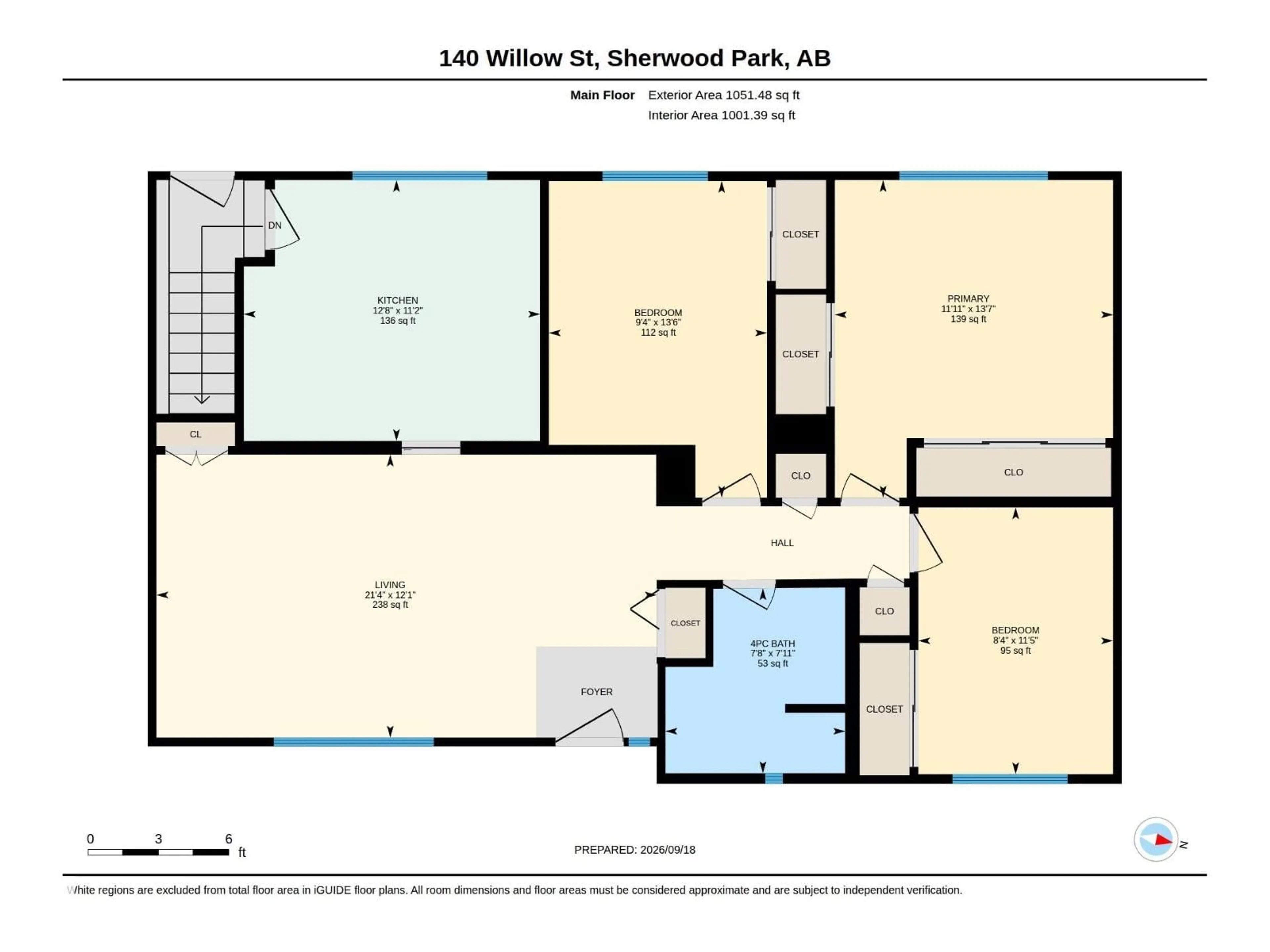 Floor plan for 140 WILLOW ST, Sherwood Park Alberta T8A1P2