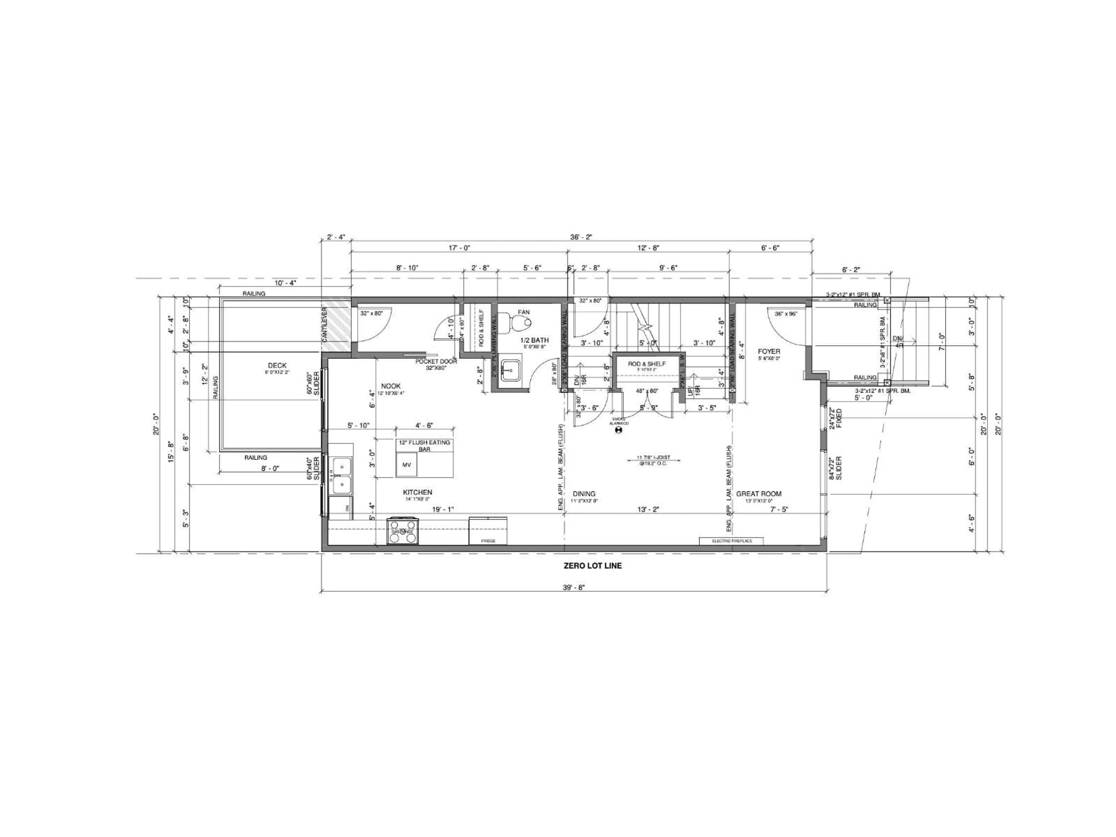 Floor plan for 315 ELLIOTT WD, Fort Saskatchewan Alberta T8L3X6