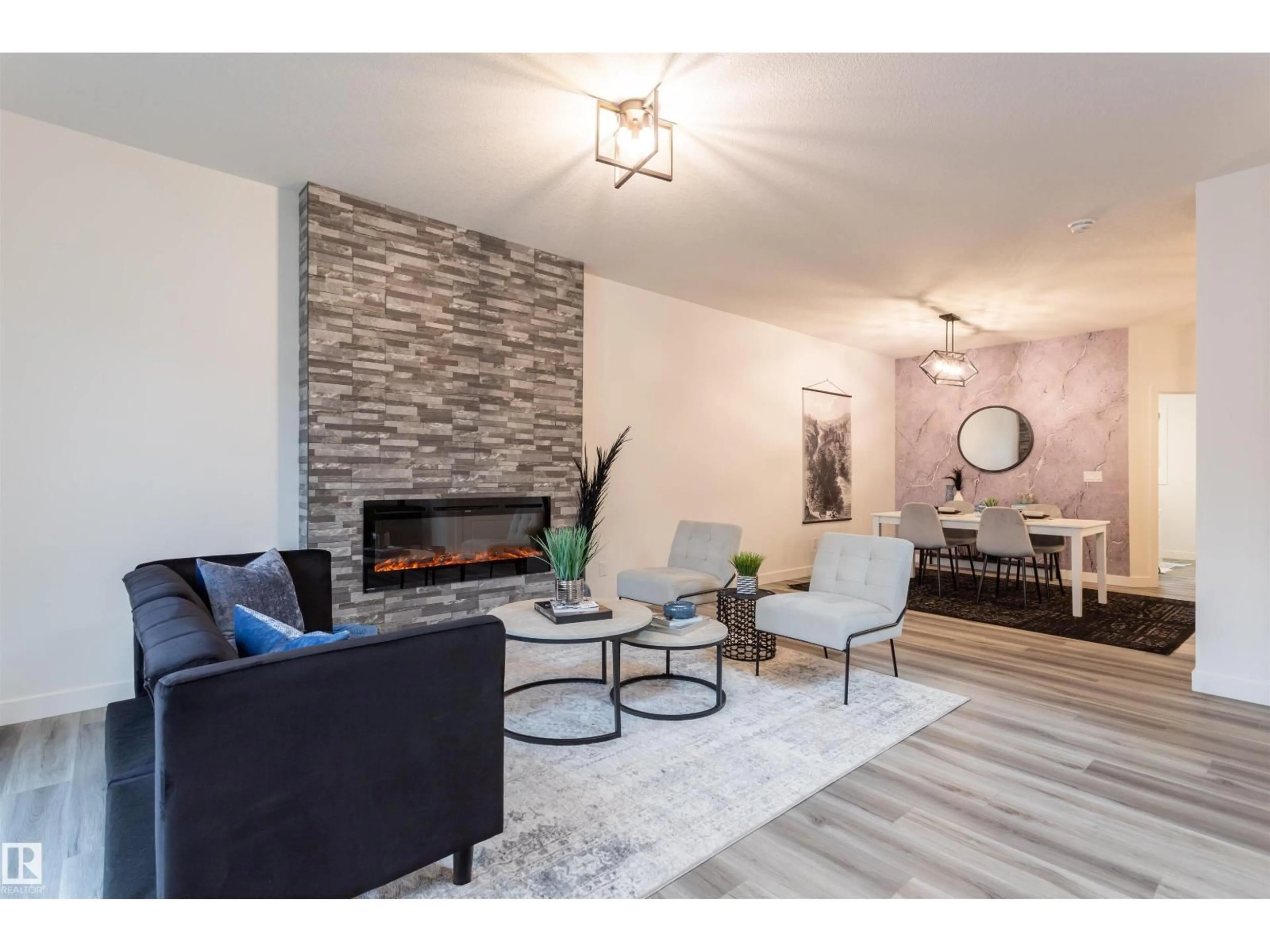 Living room with furniture, unknown for 315 ELLIOTT WD, Fort Saskatchewan Alberta T8L3X6