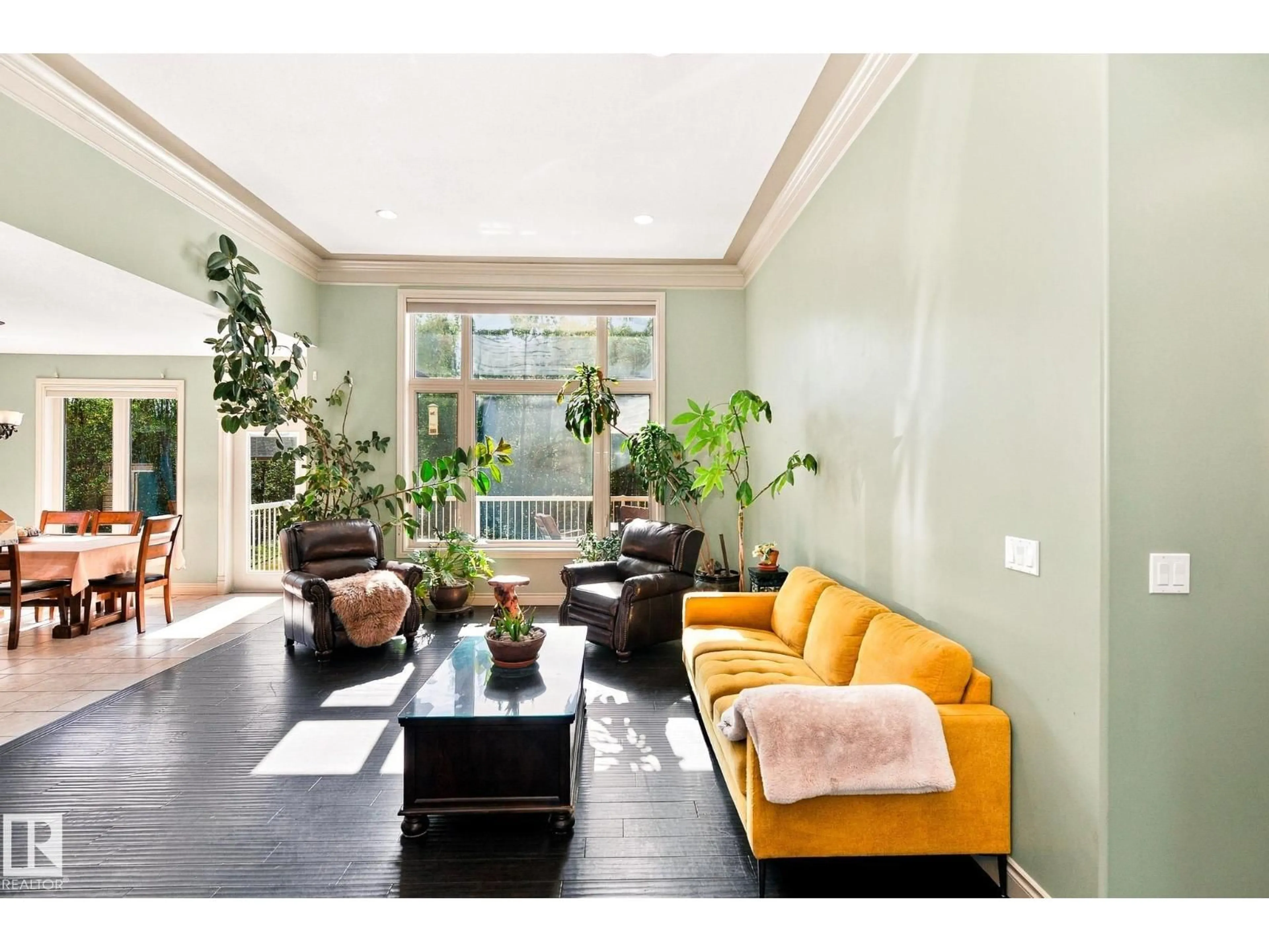 Living room with furniture, unknown for 186 50072 RGE RD 205, Rural Camrose County Alberta T0B2M1