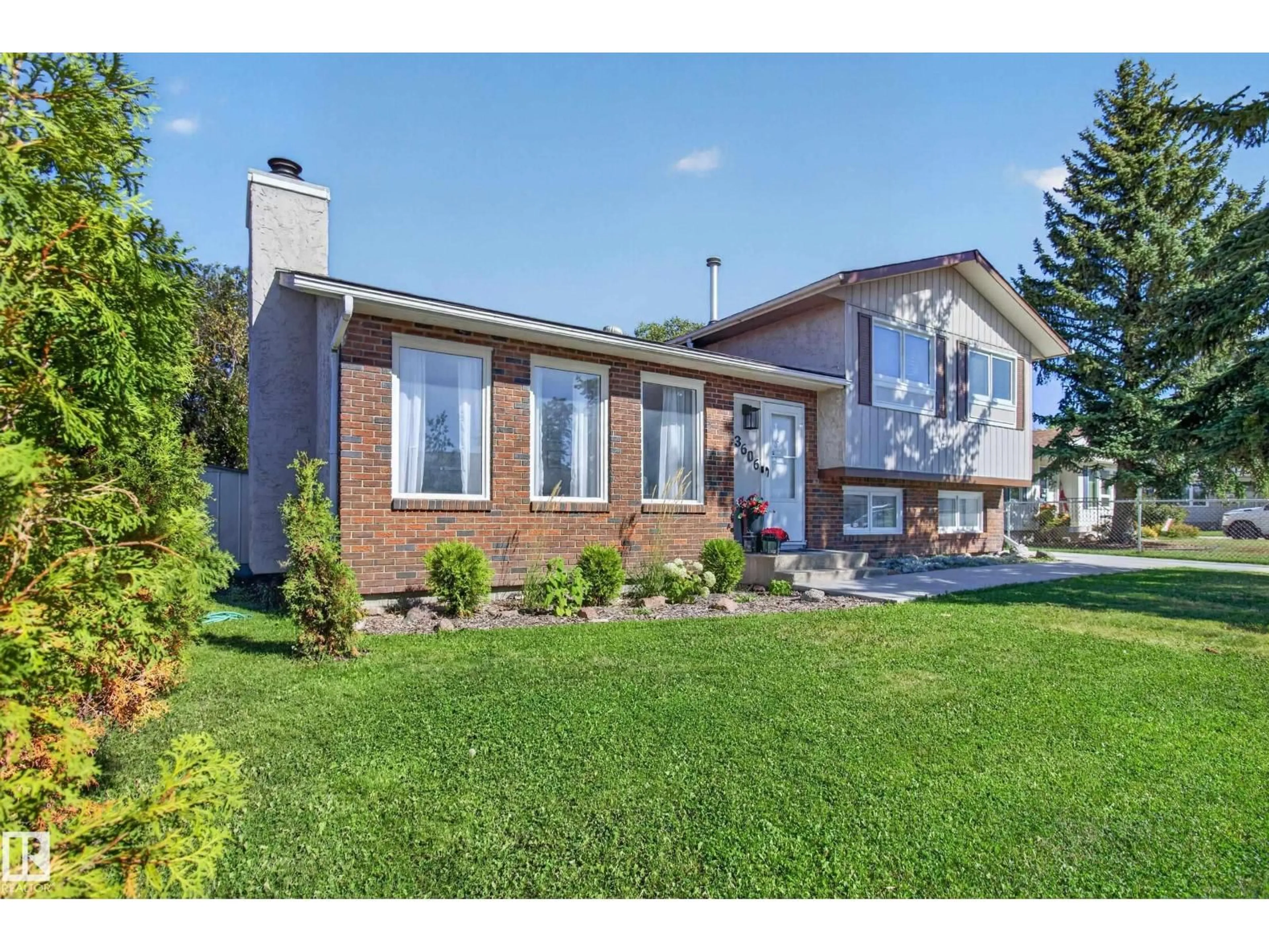 Home with brick exterior material, street for 3606 37 AV, Leduc Alberta T9E6G7