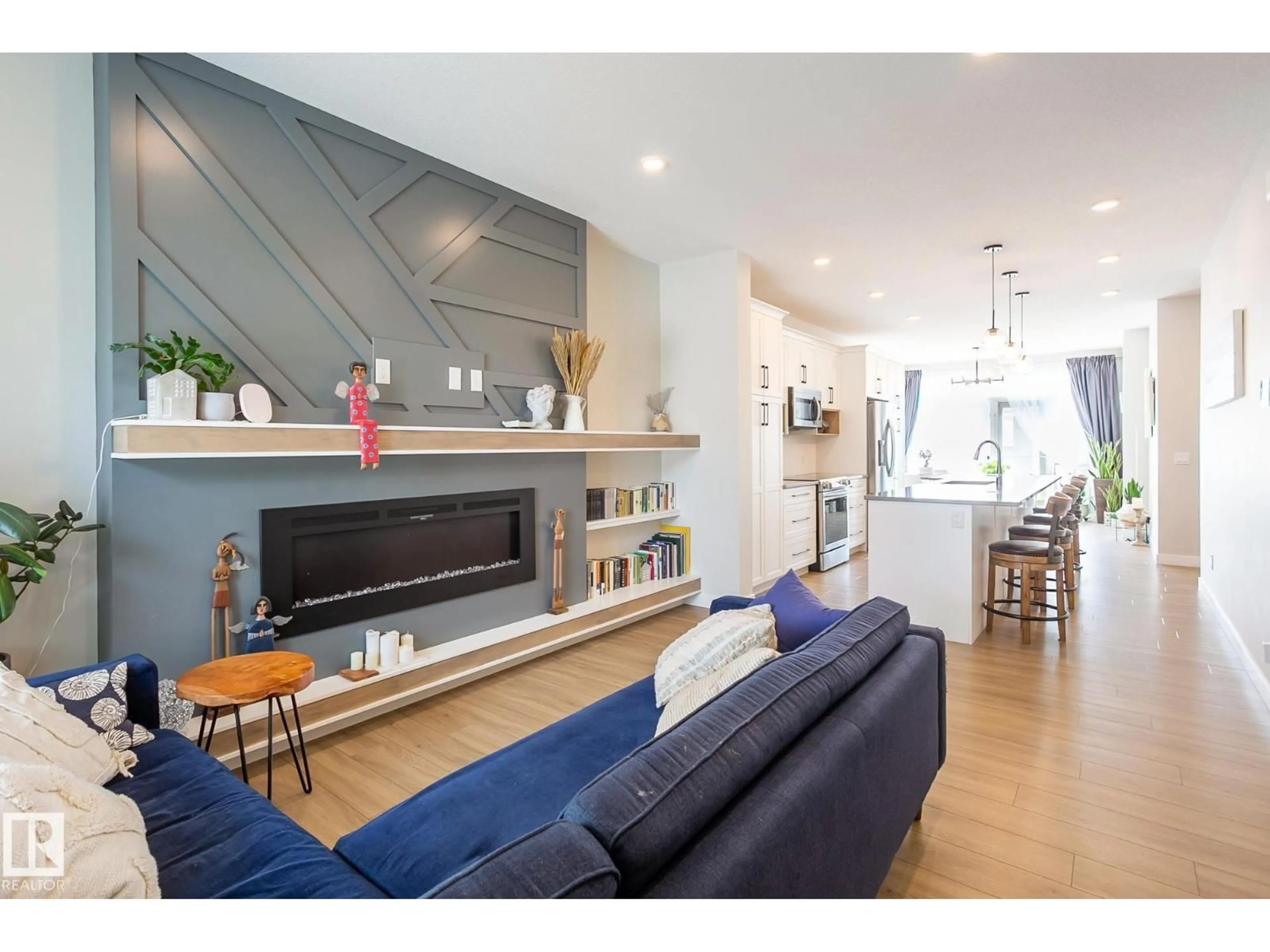 Living room with furniture, unknown for 9111 65 AV, Edmonton Alberta T6E0J8