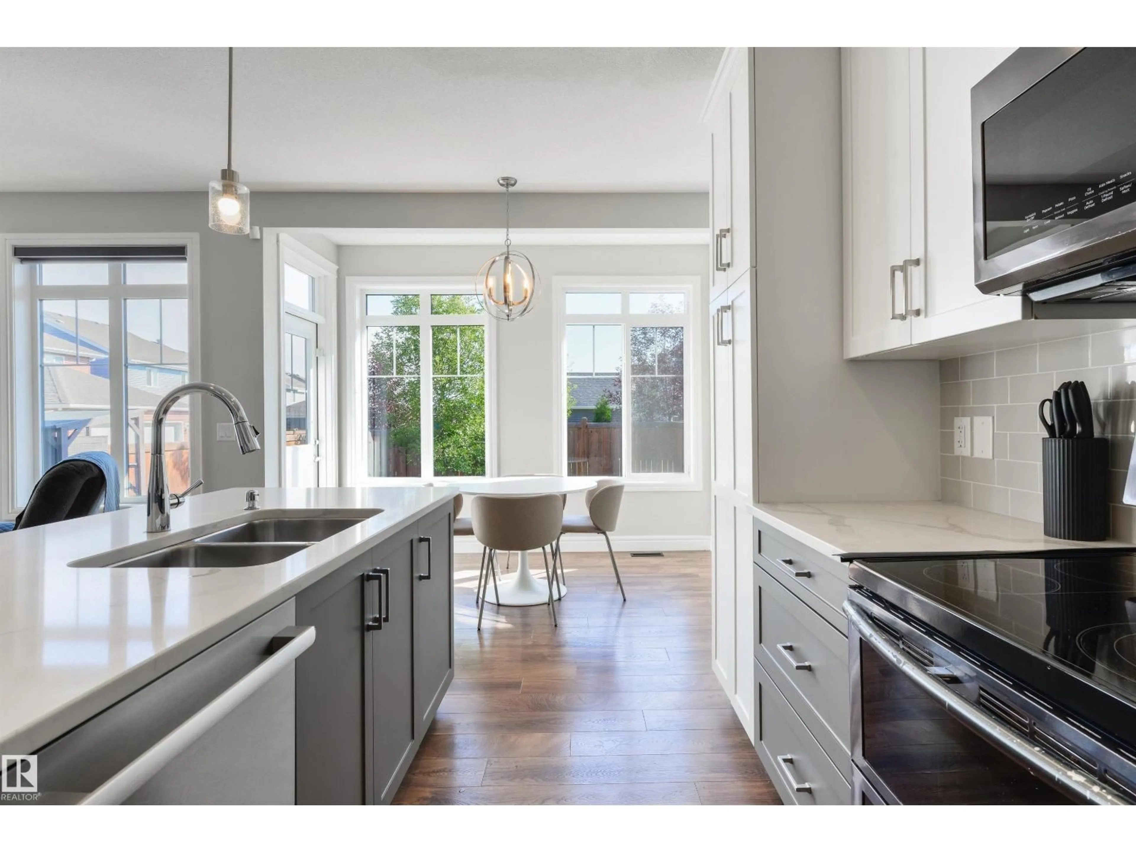 Open concept kitchen, unknown for SW - 1419 169 ST, Edmonton Alberta T6W3P7
