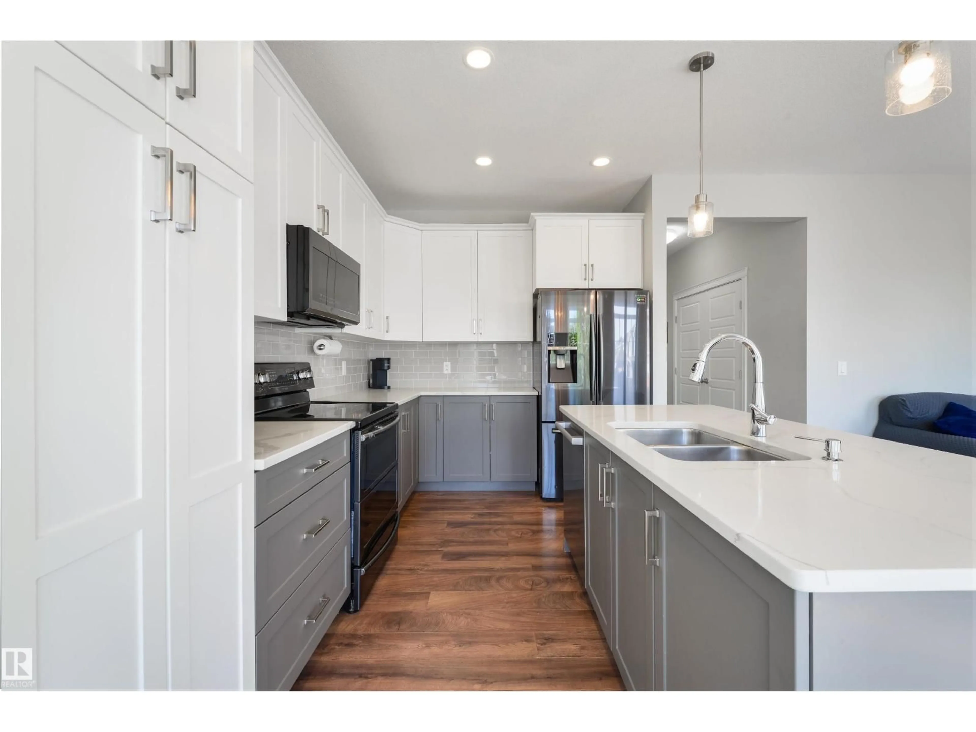 Open concept kitchen, unknown for SW - 1419 169 ST, Edmonton Alberta T6W3P7